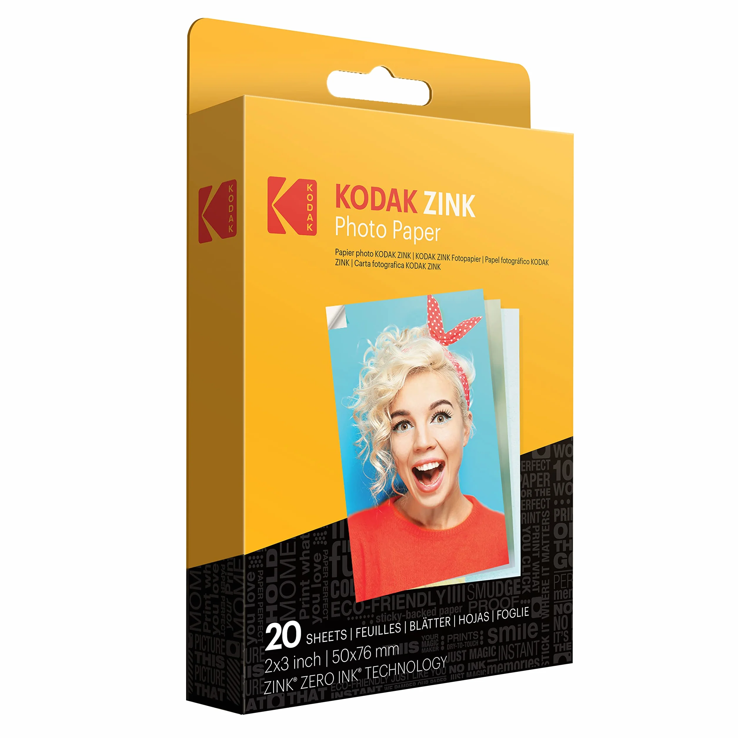 Kodak Step Touch Appareil Photo instantané avec écran Tactile LCD de 3,5 Pouces (Blanc) Kit de Voyage