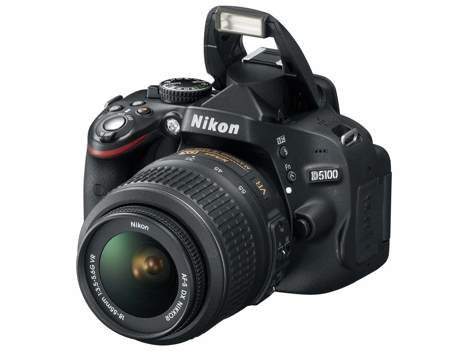 Nikon D5100 Digital SLR Camera with 18-55mm VR Lens Kit (16.2MP) 3 inch LCD (Certified Refurbished)