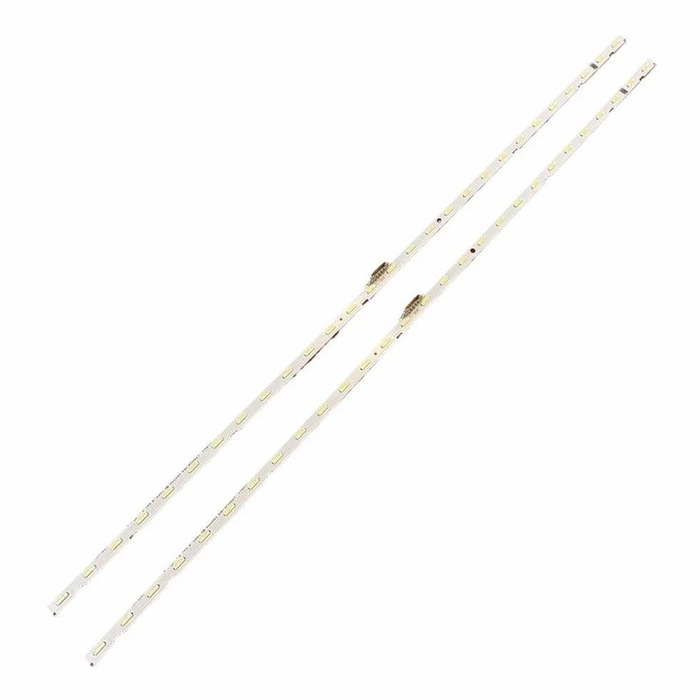 Bande de rétro-éclairage LED pour Samsung TV UE43NU7025 UE43NU7190U UE43RU7100 UE43RU7200 (2 PCS)