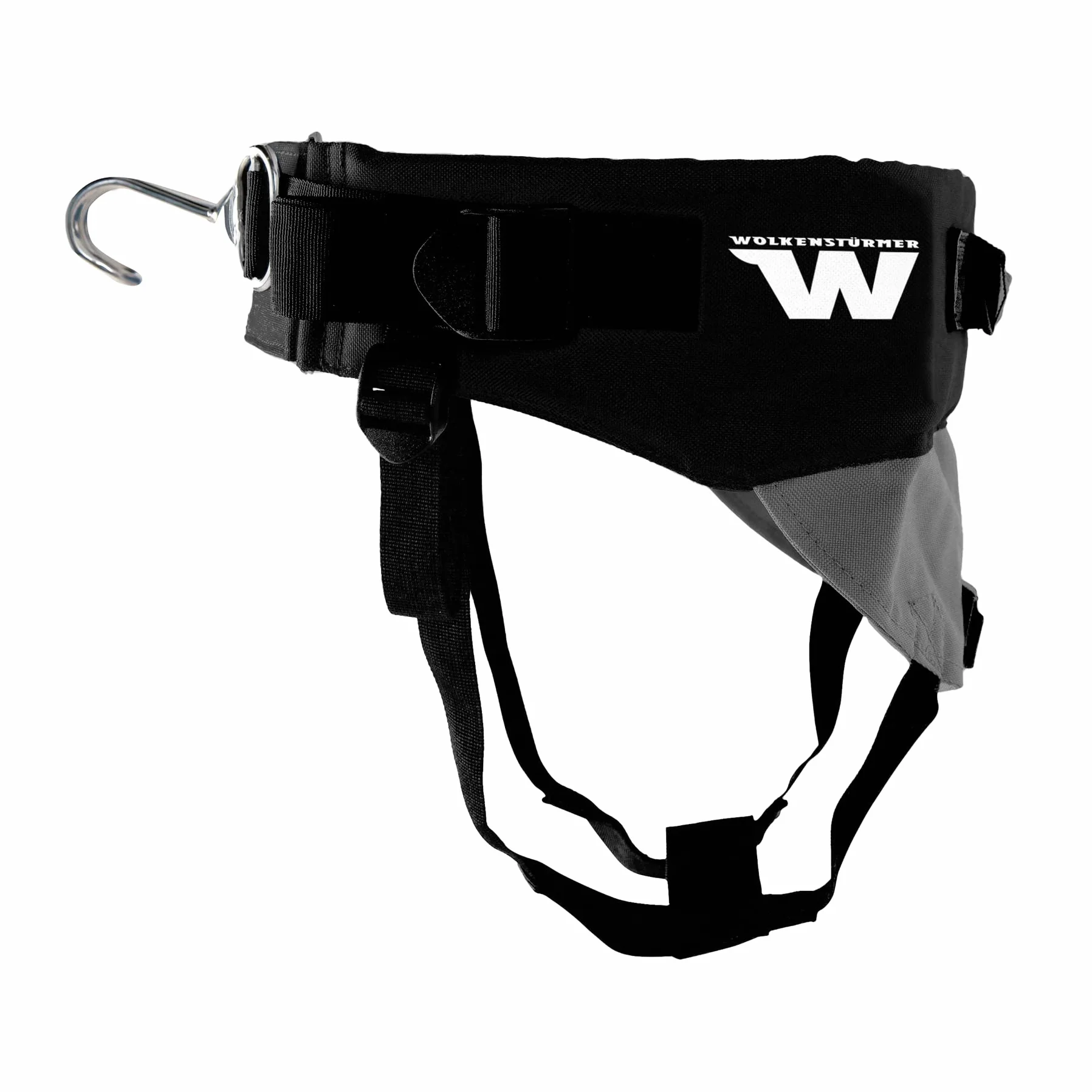 Wolkenstürmer Trapèze universel noir pour Harness Fix Taille S-XL Harnais cerf-volant