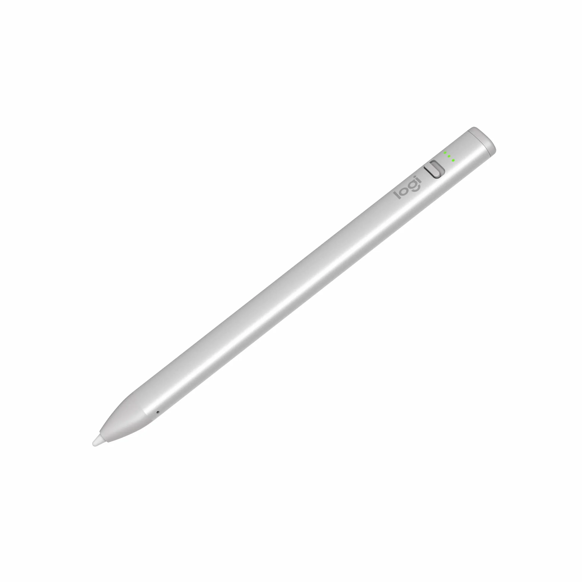 Logitech Crayon Stylet numérique pour iPad 2018 et ultérieures avec Technologie Apple Pencil - Argent/Orange