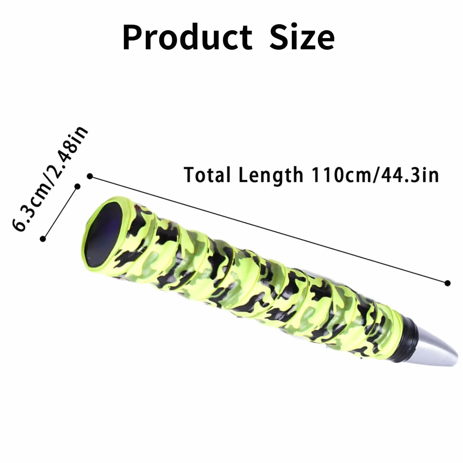 Bande de Camouflage de 0,8 mm pour Poignées de Batte de Baseball, Remplacement pour Raquette