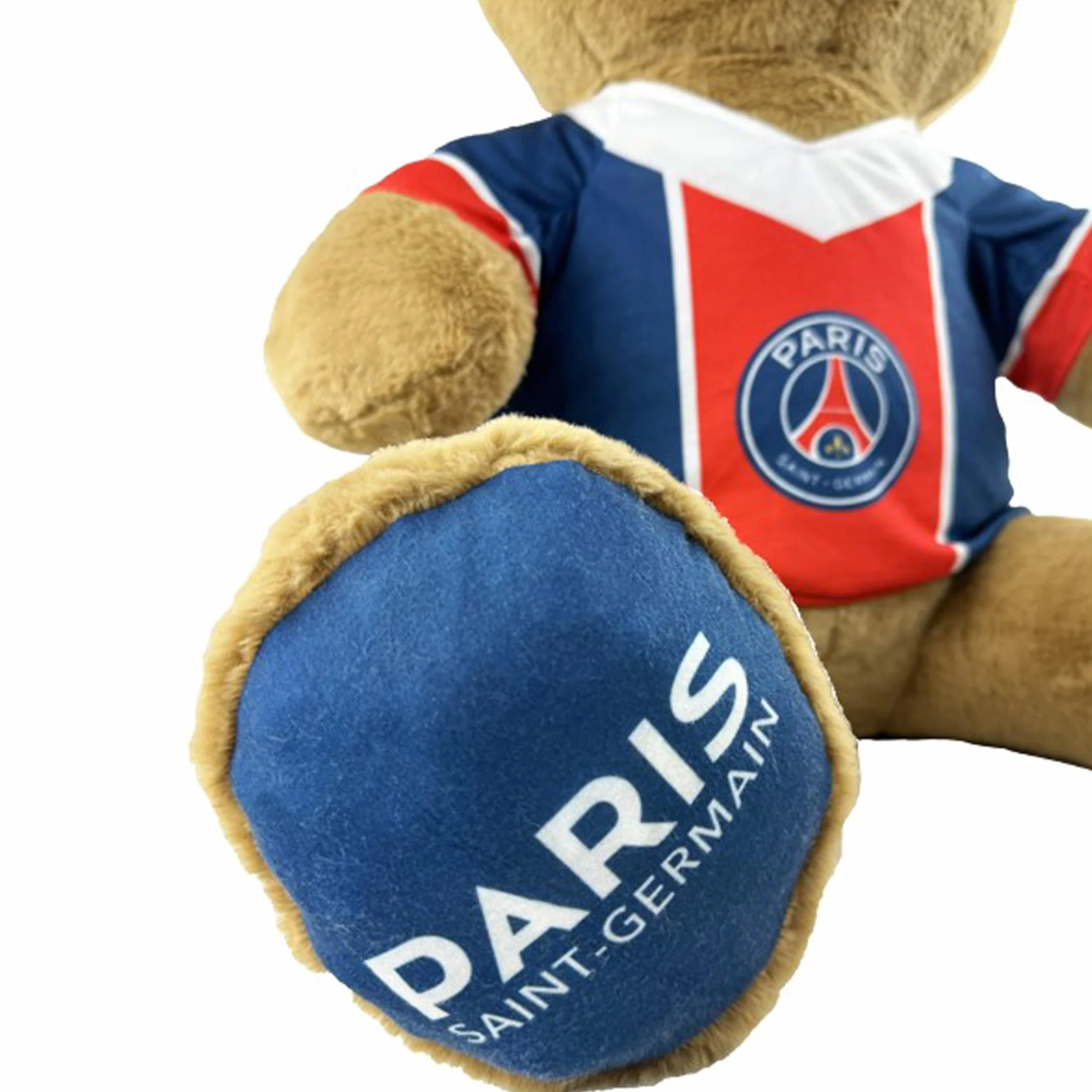 Peluche PSG Ours Maillot 28 cm Officiel Paris Saint Germain