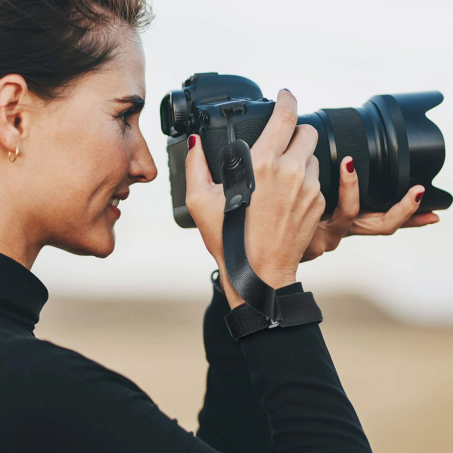 SMALLRIG Dragonne en Néoprène pour Canon pour Nikon pour Sony pour Fujifilm pour Olympus DSLR SLR - 2398