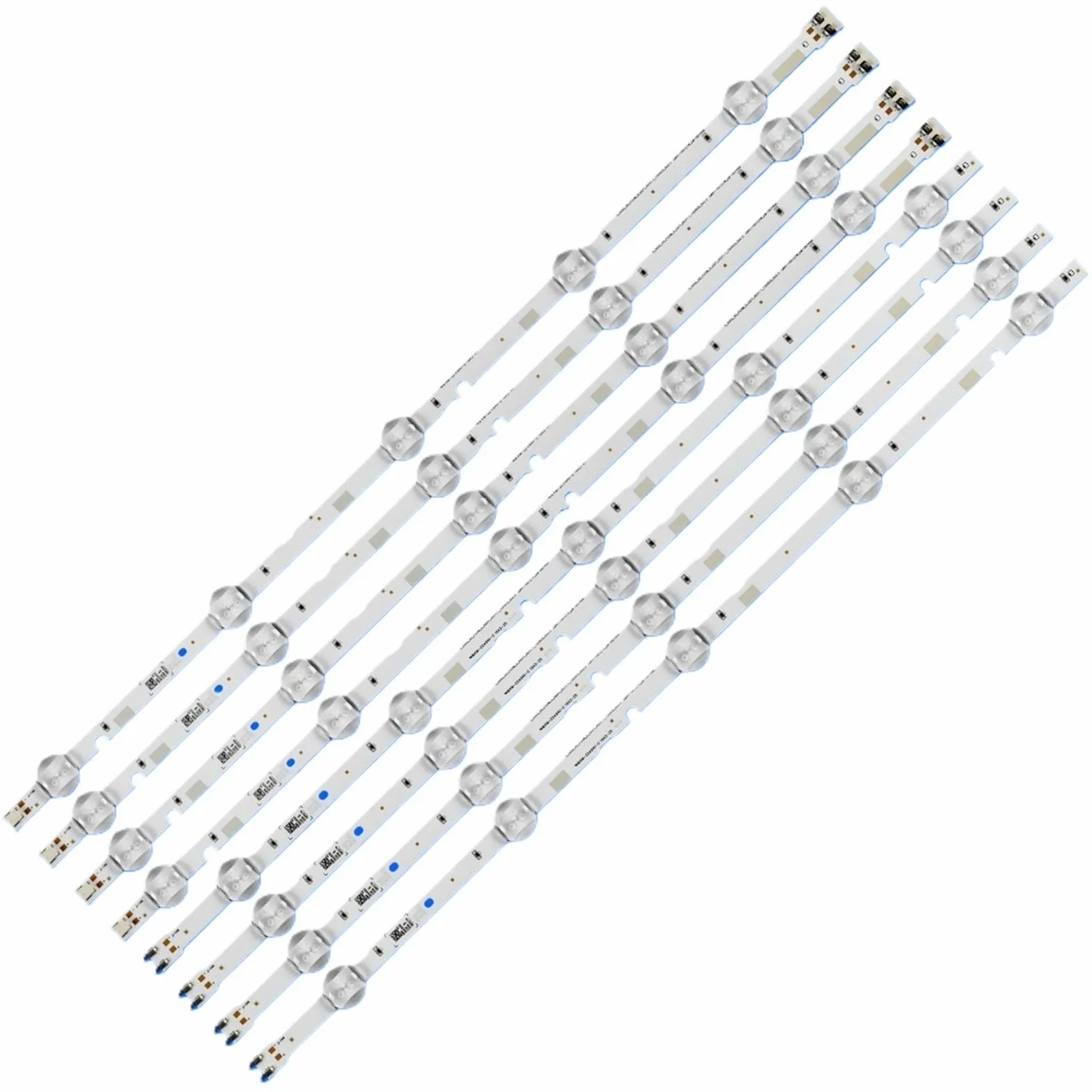 Kit rétroéclairage LED 1/510 for UE49J5200 UE49M5002 UA49N5380 UA49N5300 UE49N5000 UA49N5100 V8DN-490SMA-R0 V8DN-490SMB-R0 rétroéclairage LED du téléviseur(8 PCS For 1 TV)