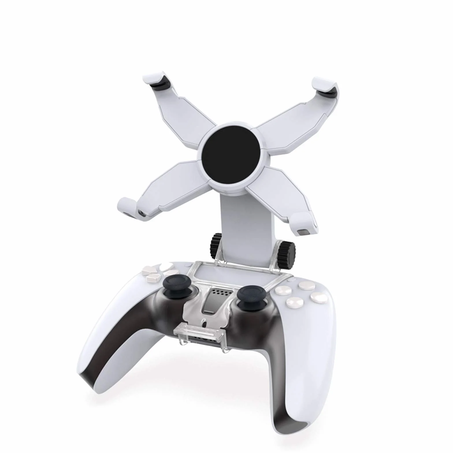 Queen.Y Support de Téléphone pour Manette PS5 avec Pince Réglable