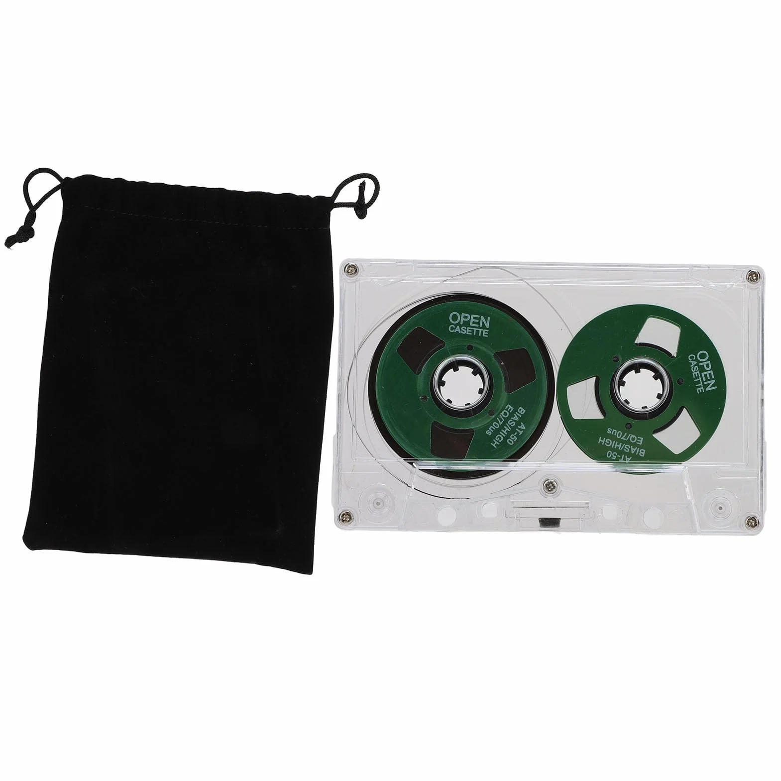 Cassette Vierge Bobine à Bobine, Cassette Audio Double Face Métal 50 Min