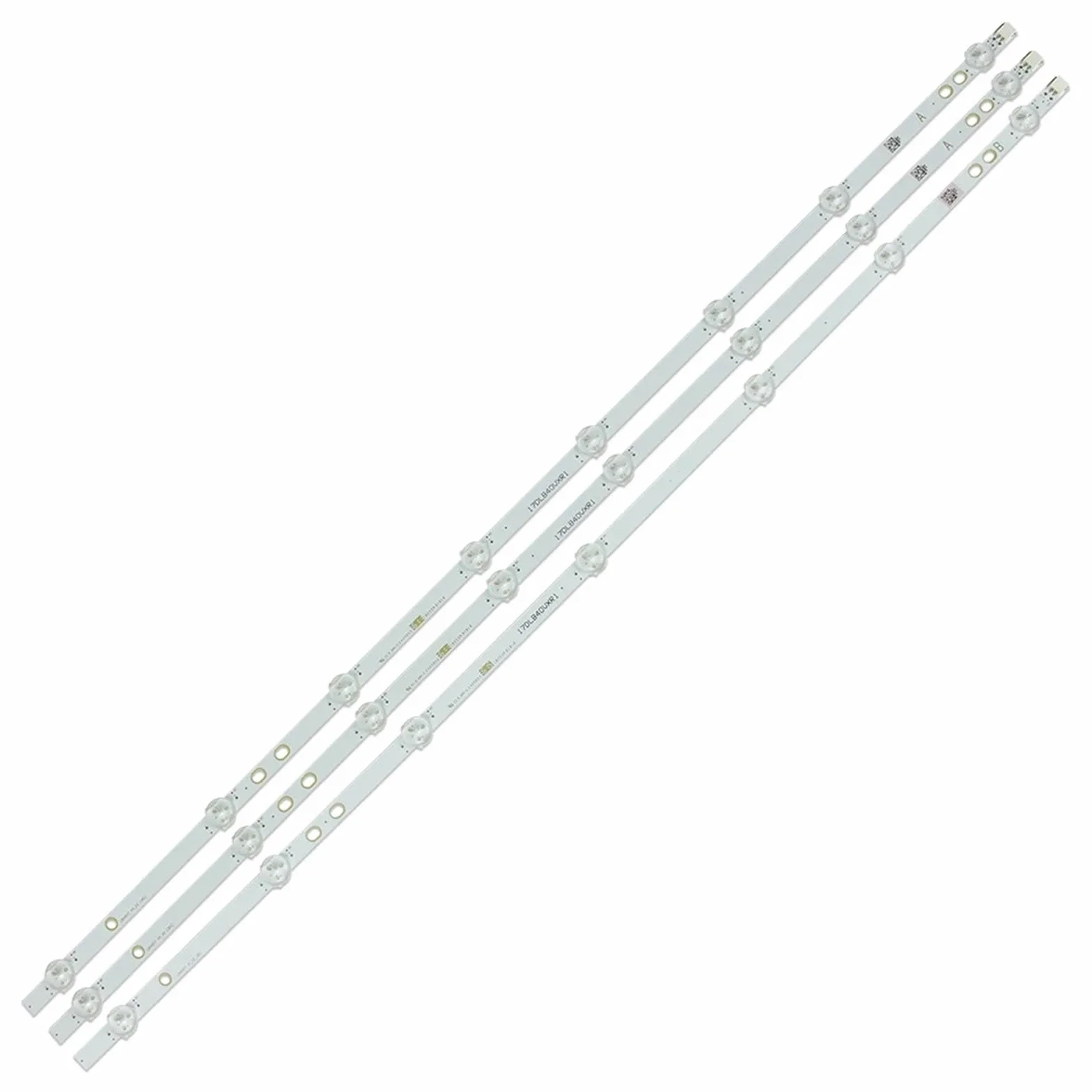 Kit 3 Pièces 745mm LED Bande Rétro-éclairage pour LG Vestel Bush DLED40287FHD