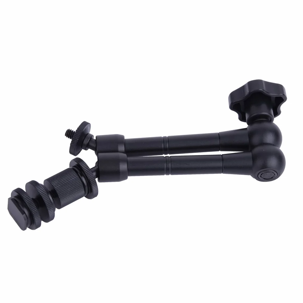 Desktop Dolly Car Mobile Slider Rail Skater 11" Articulation réglable Bras magique de friction utilisé pour appareil photo reflex numérique Photographie prise vidéo Enregistrement vidéo