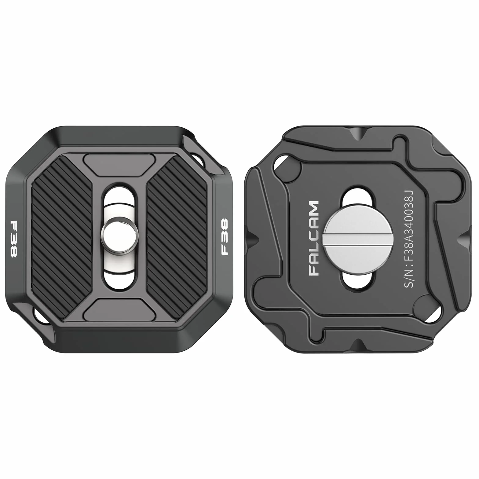 FALCAM F38 Plaque de dégagement Rapide, Compatible avec Le Clip pour Appareil Photo PD Capture V3 et Le Clip pour Sac à Dos F38 (Plaque supérieure Uniquement)