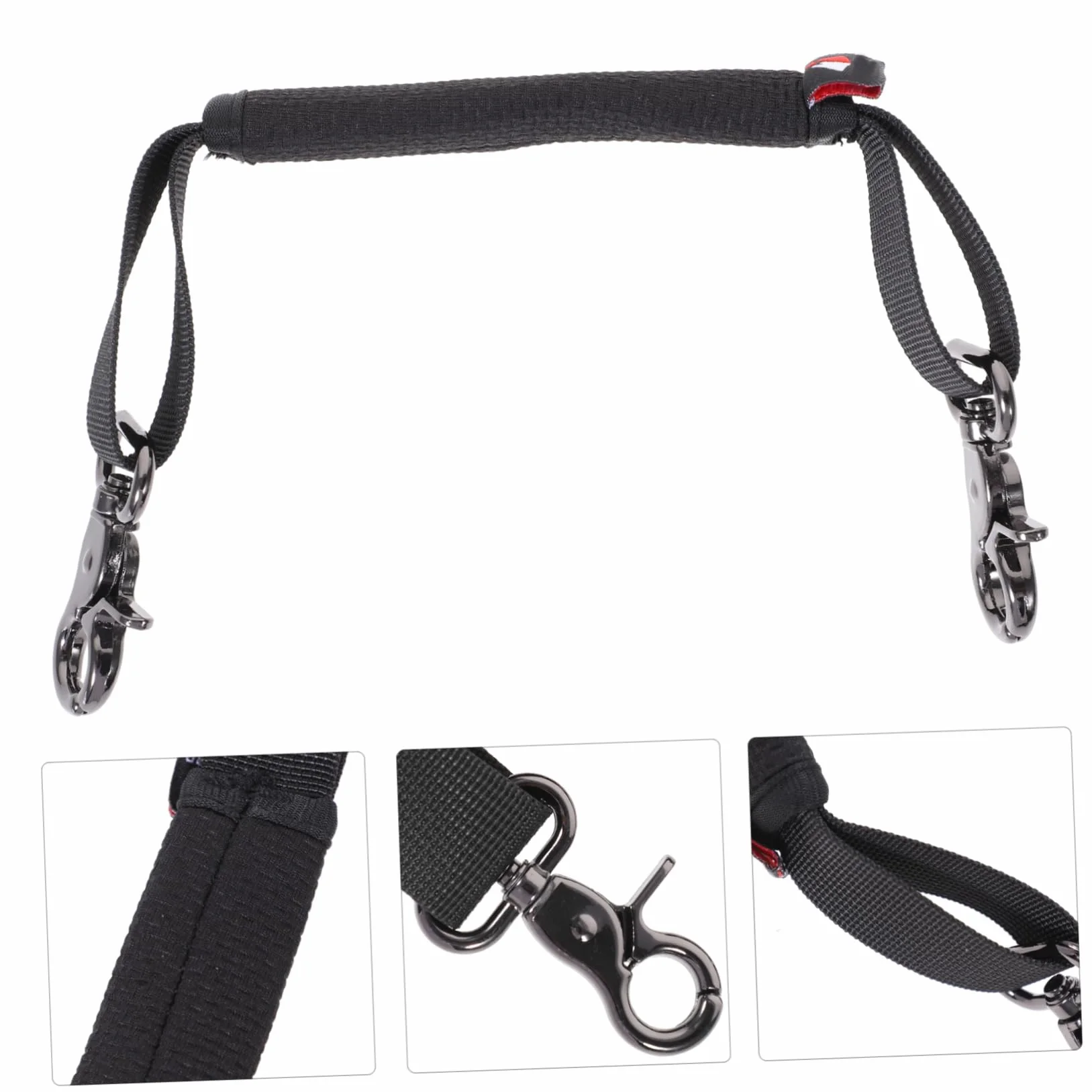 Angoily Poignée De Transport pour Enceinte Xtreme Et Sangle Amovible Antichoc Poignée Souple Et Résistante pour Enceinte Portable pour Voyage Camping Et Randonnée Noir
