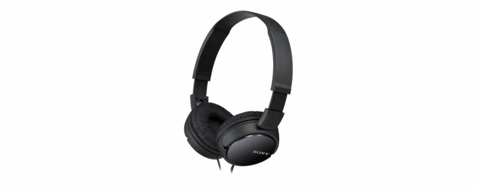 Sony MDR-ZX110B Casque Pliable - Noir