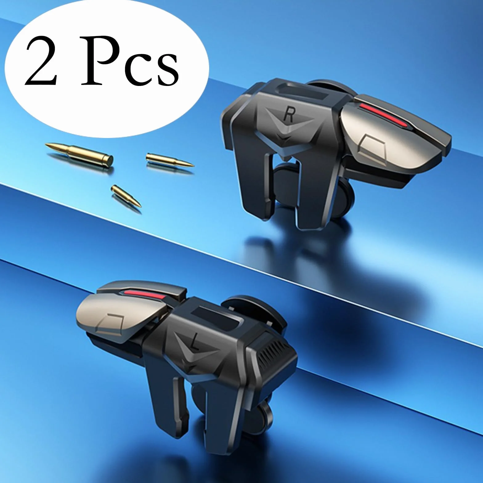 Contrôleur de Jeu Gachette Mobile Trigger, Manette E-Sport Mobile, pour Smartphones Android et Apple