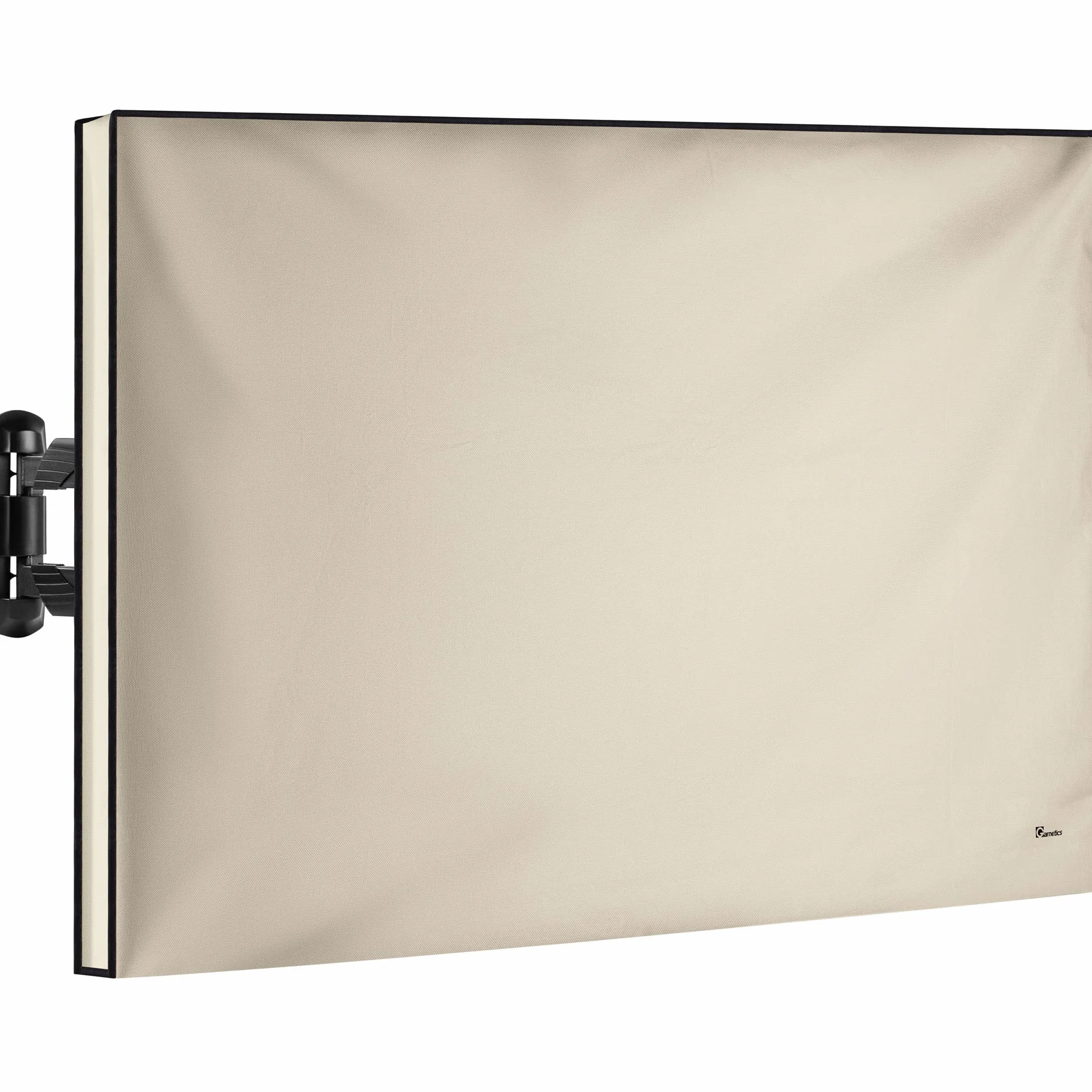 Garnetics Couverture 65 pouces de Télé Extérieure Imperméable et Résistante à Eau Écran plat de Télé, Protection d'Extérieur, Couverture Entière de Dessouss