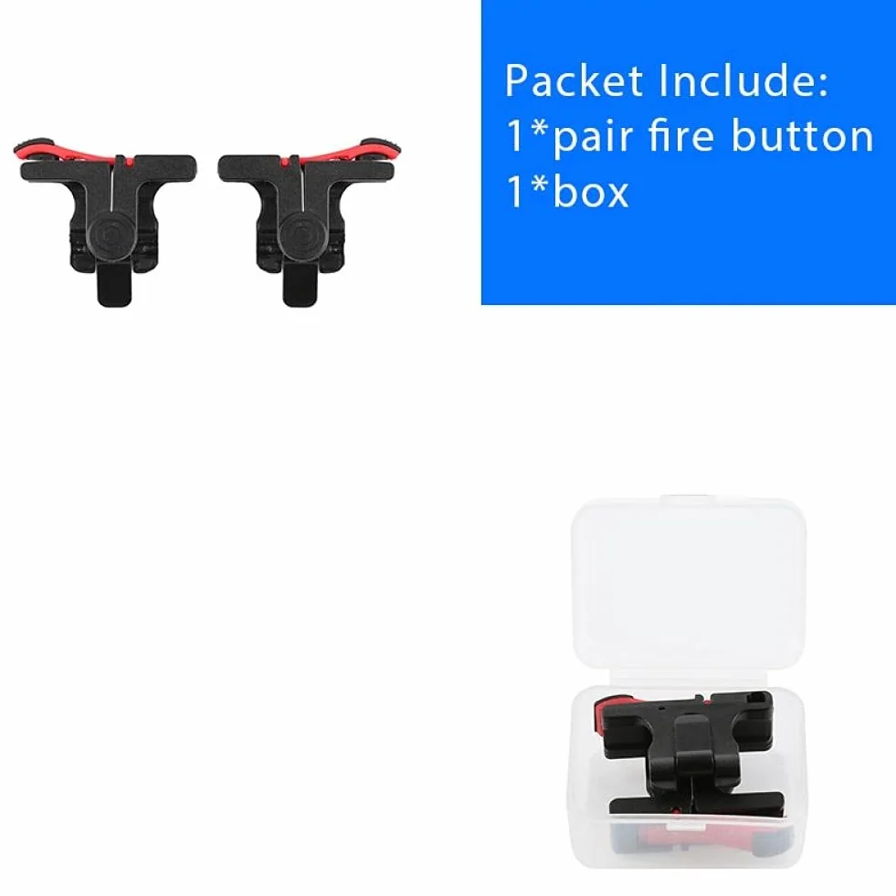 1 Paire Pubg Mobile Controller Gamepad Game Trigger Objectif Bouton L1 R1 Shooter Manette De Jeu pour Différents Modèle De Téléphone Game Pad Accesorios