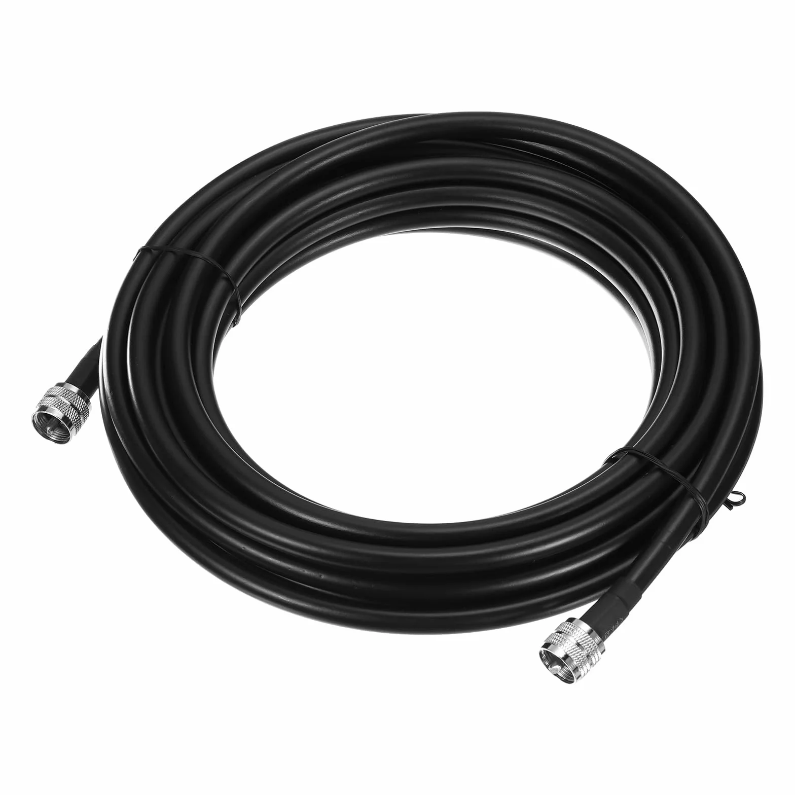 QUARKZMAN UHF Mâle PL-259 vers UHF Mâle PL-259 Faible Perte RG213 Coaxial Cavalier Câble 15M/49Ft