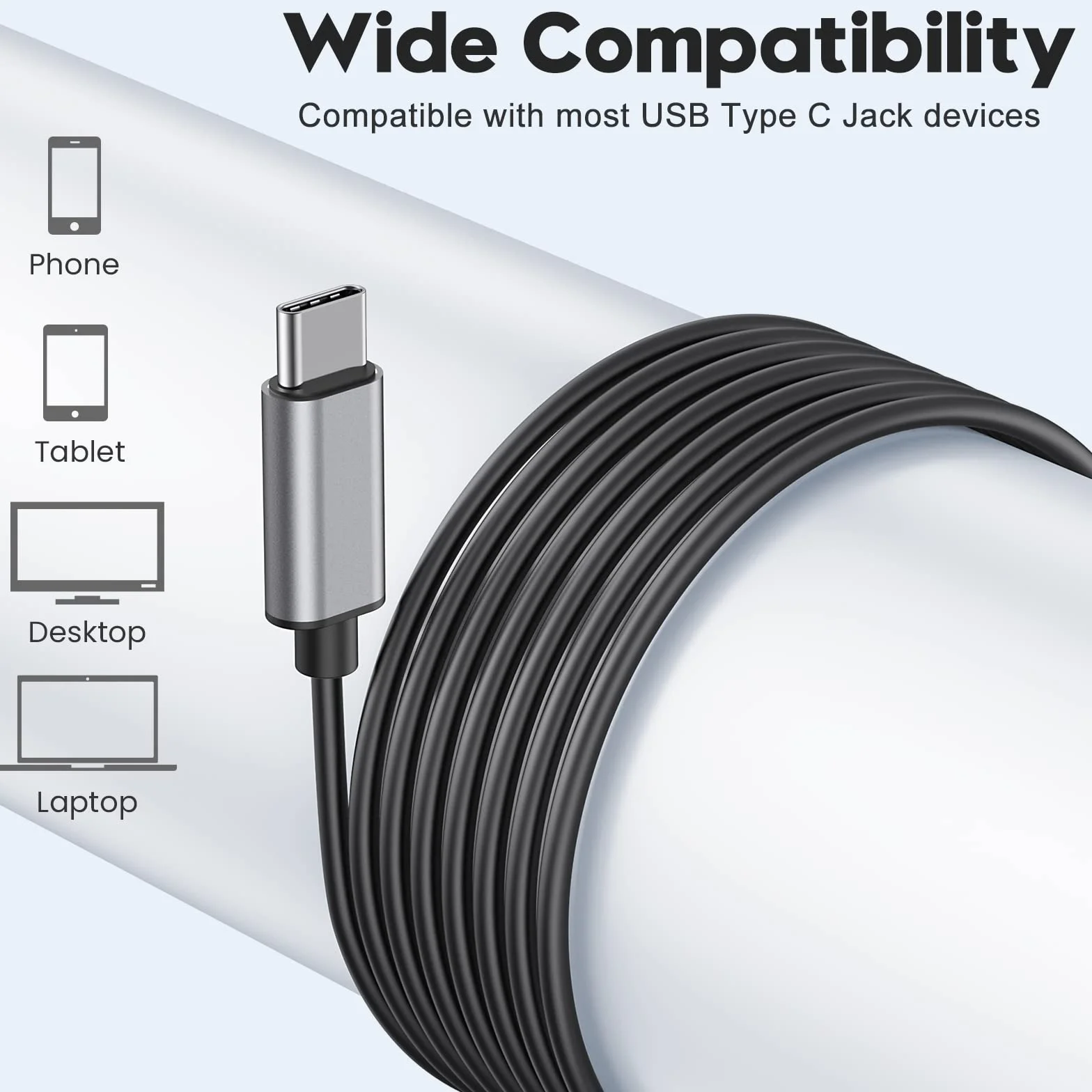Ecouteur USB C pour Samsung Galaxy S25 S23 S24 S22 Ultra S21 S20 A54 A55, Écouteurs USB Type C Intra Auriculaires avec Micro et contrôle du Volume pour iPhone 17 16 15 Plus Pro Max, Pixel 9, iPad Pro
