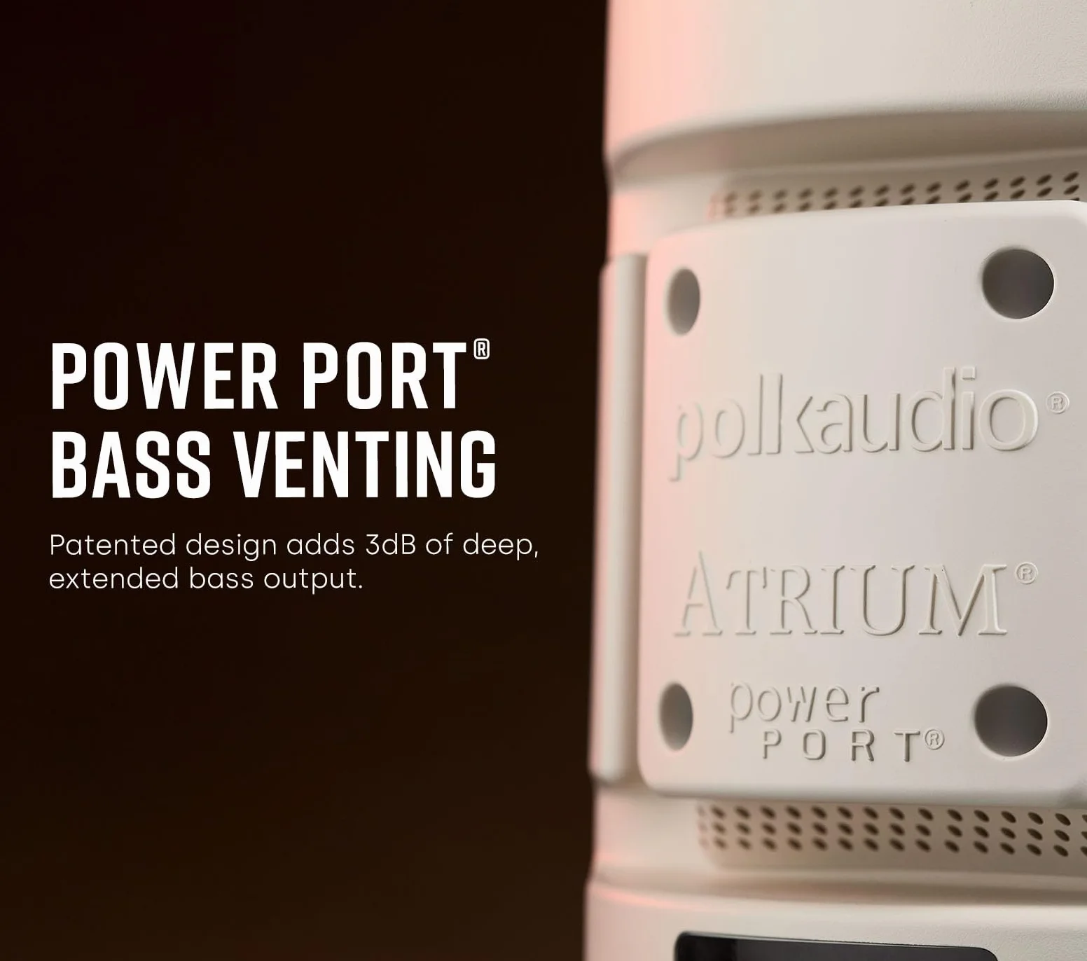 Polk Audio AM8088-A Lot de Deux Haut parleurs extérieur Blanc