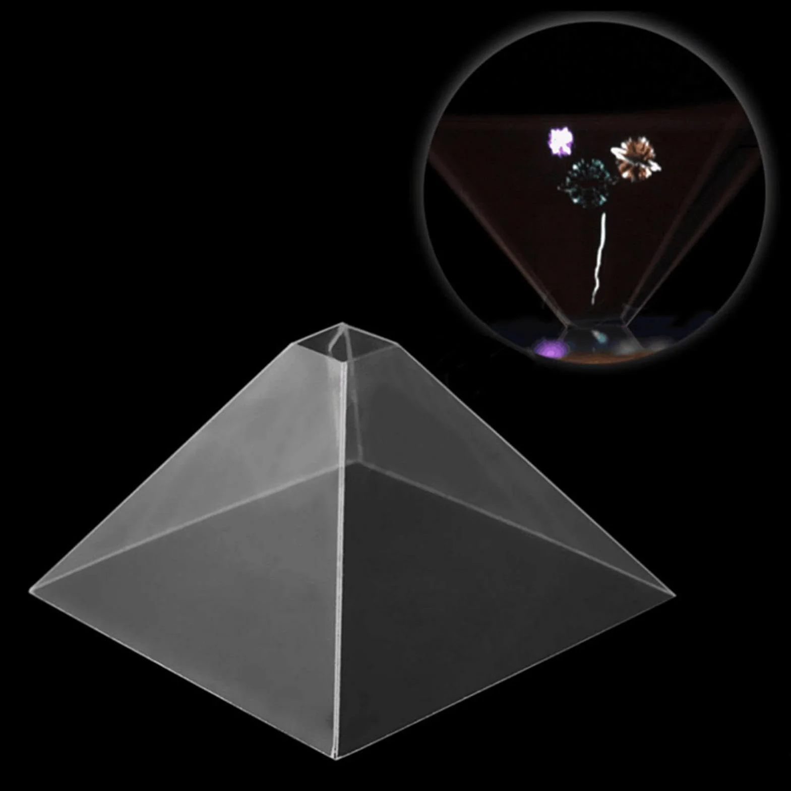 Projecteur holographique 3D pour Smartphone, projecteur d'hologramme Triangle