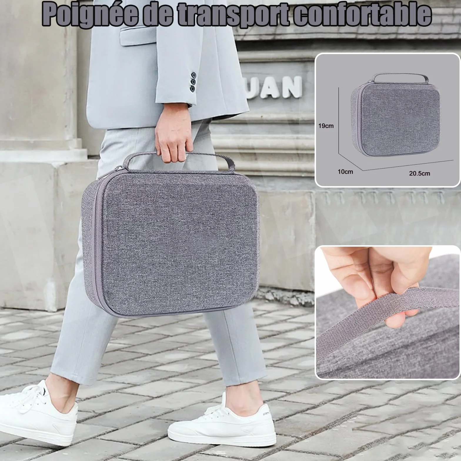 Mini 4K/Mavic Mini2/Mini 2 SE Étui Portable Dure Cas Voyage | Sac de Rangement Portable pour DJI Mini 4K / Mini 2 SE/Mini2 et Accessoires de contrôleur,Gris