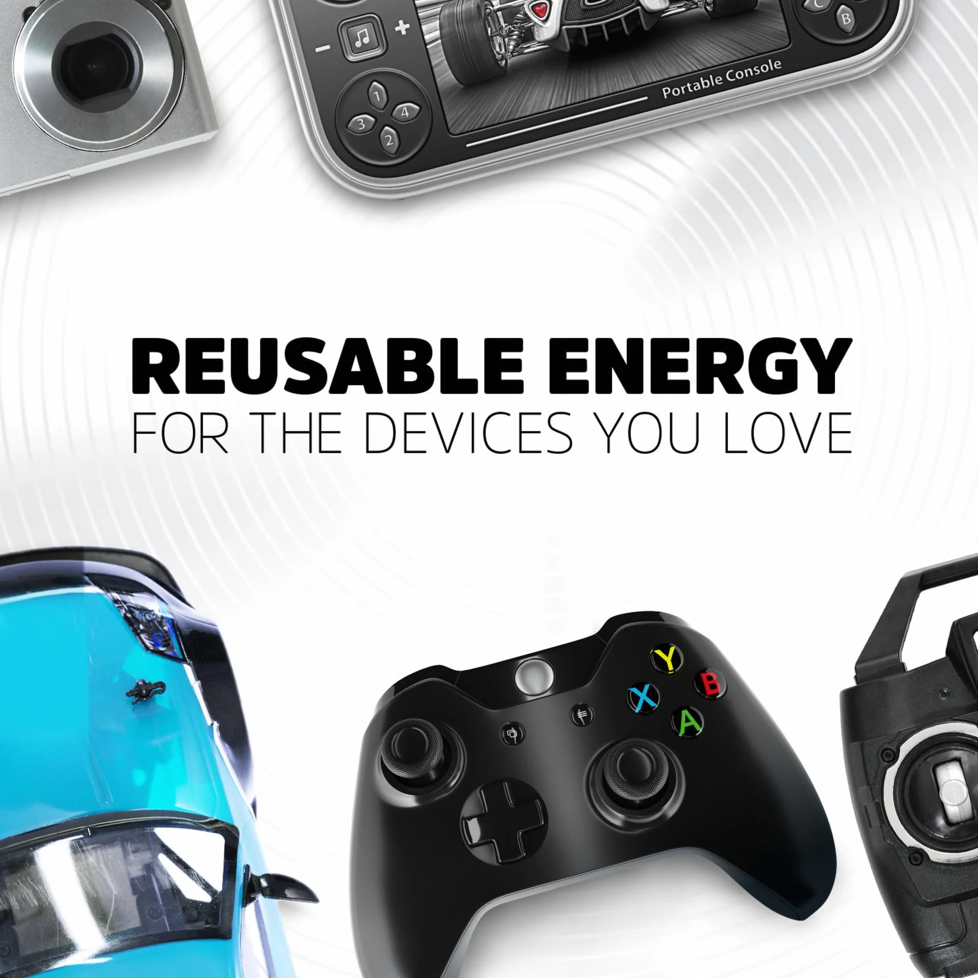 Energizer Recharge Power Plus Piles Rechargeables AA Lot de 4