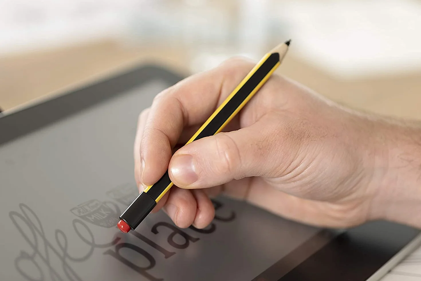 Staedtler Noris digital jumbo 180J 22, EMR Stylus avec gomme numérique souple pour écran EMR
