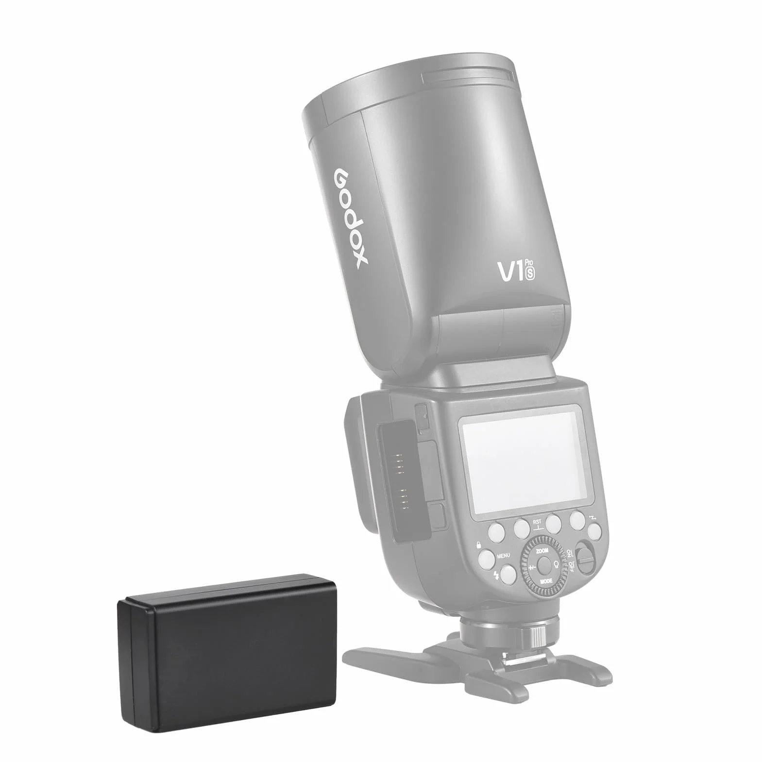 Godox VB30 7.2V 2980mAh Batterie Li-ION Rechargeable avec Interface Type-C Compatible avec Chargeur Godox VC26 pour Accessoires Flash Speedlite Godox V1 Pro Series