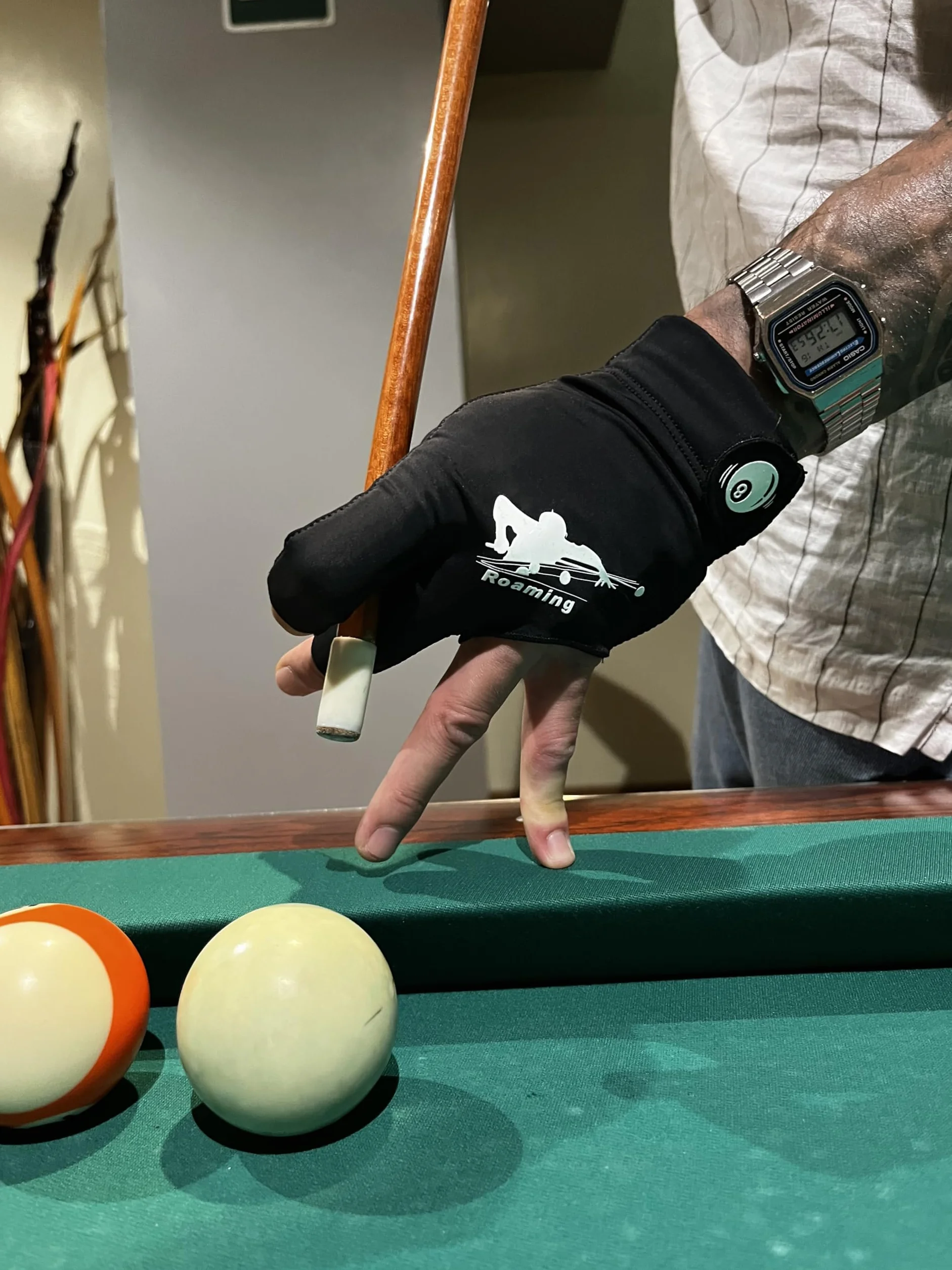 Gants de Billard Respirants à séchage Rapide pour Tir