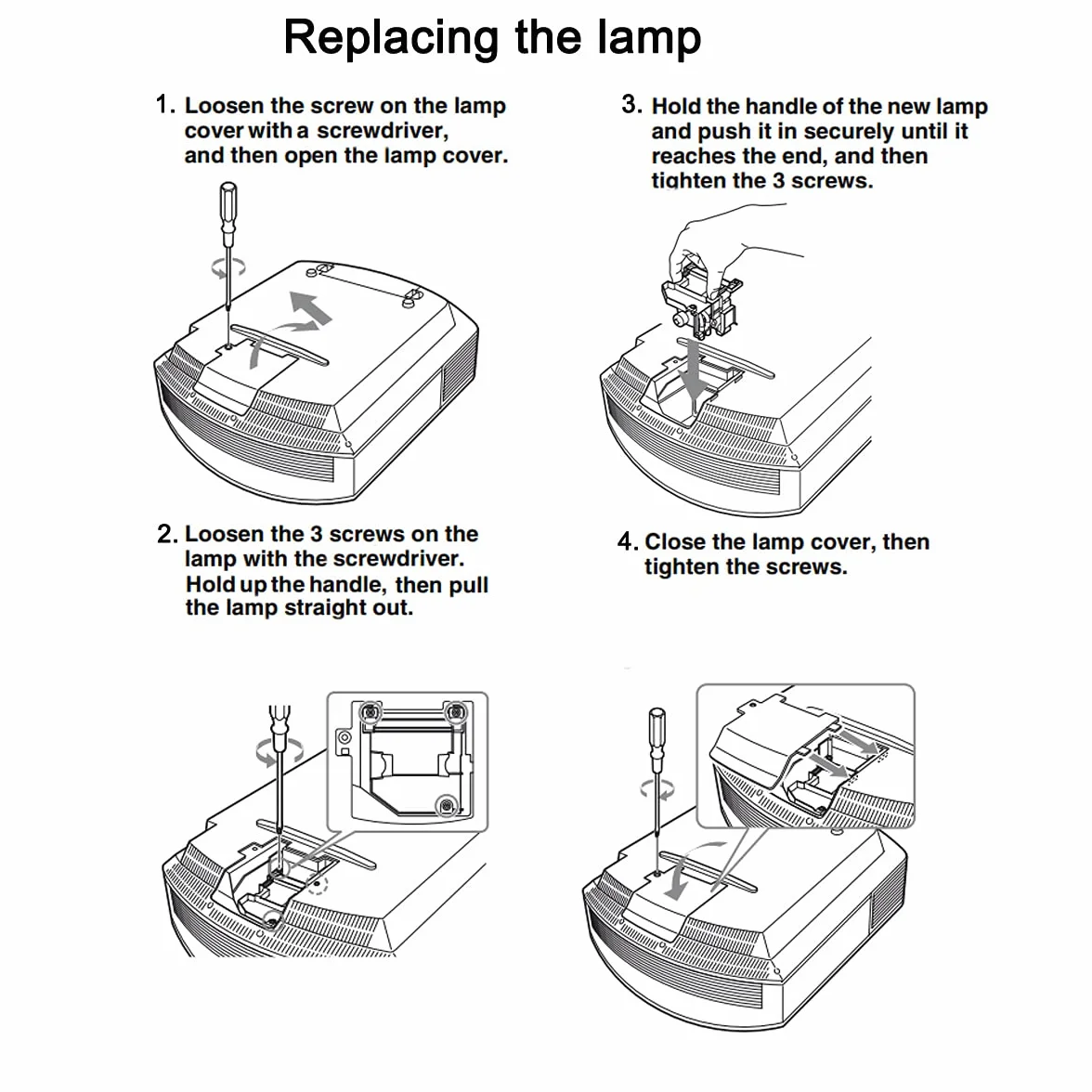 Ampoule de Lampe de Rechange pour Vidéoprojecteur pour Sony LMP-H210 LMPH210 VPL-HW65ES VPL-HW60ES VPL-HW45ES HW65ES HW60ES HW45ES Lampe de Vidéoprojecteur