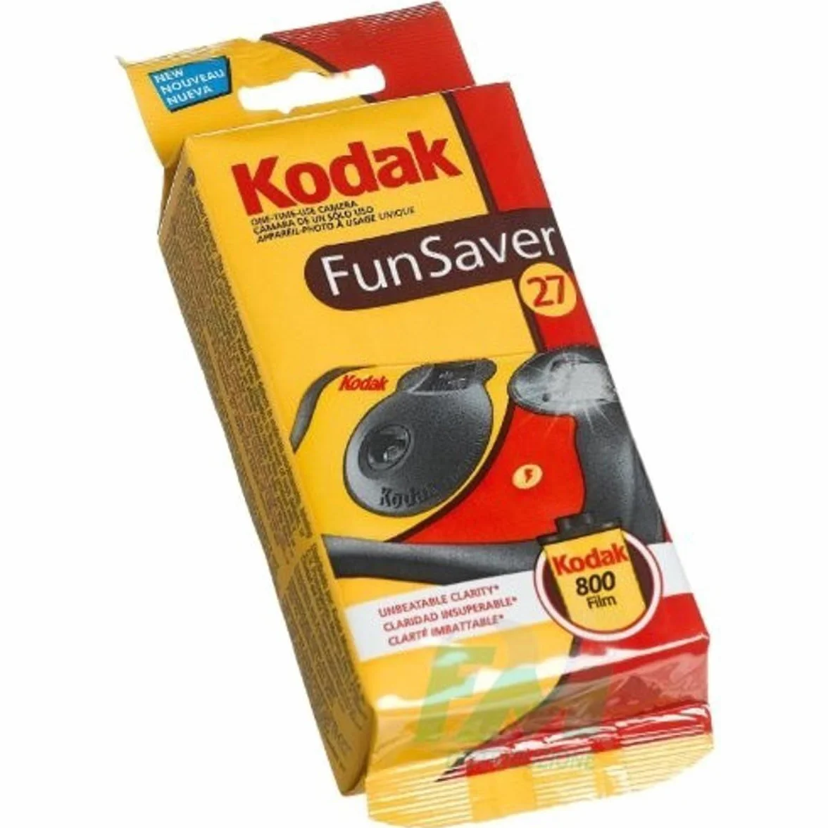 FunSaver Lot de 4 appareils Photo jetables avec Flash 800 ISO