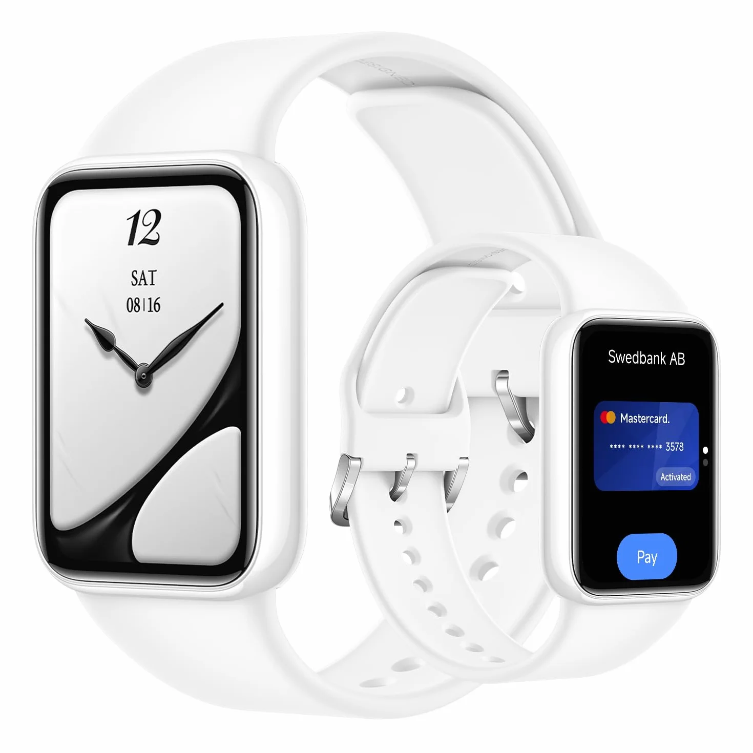 XIAOMI Smart Band 10 Pro NFC Bracelet Connecté Écran AMOLED 1,74" 21 Jours d’Autonomie 5ATM Blanc céramique