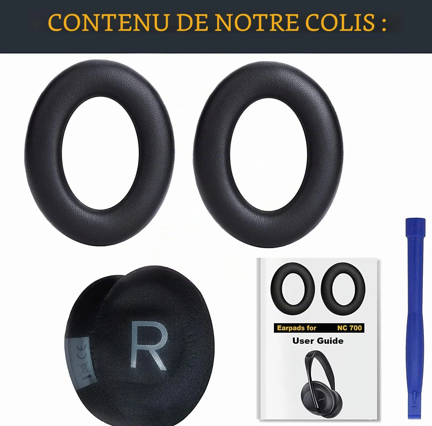 SOULWIT Mousse Coussinet de Remplacement pour Bose 700 NC 700 NC700 Casque