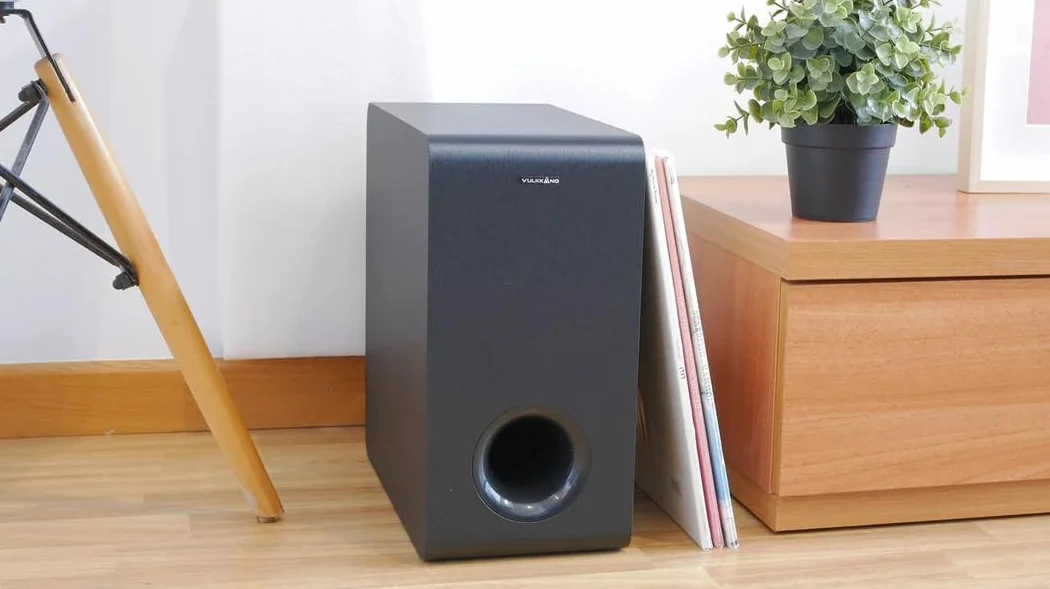 VULKKANO SUB6 Caisson de Basse de 6.5 Pouces, Fréquence 60Hz-250Hz, Subwoofer Actif Élégant