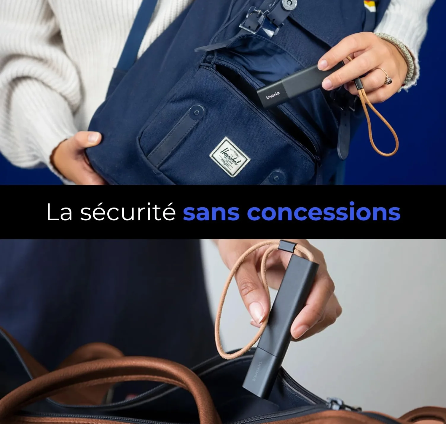 Invoxia Tracker GPS Classic Édition 2026 | Étanche, USB-C, précision GPS améliorée, abonnement 1 an inclus, alertes antivol