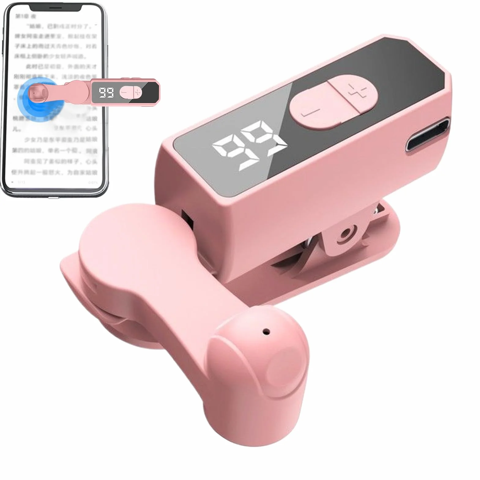 Phone Clicker - Cliqueur Automatique Intelligent pour Écran | Accessoire Téléphone pour Saisie Données Bureau Jeux Tests Logiciels Récompenses Navigation Web Lecture Vidéo Étudiants