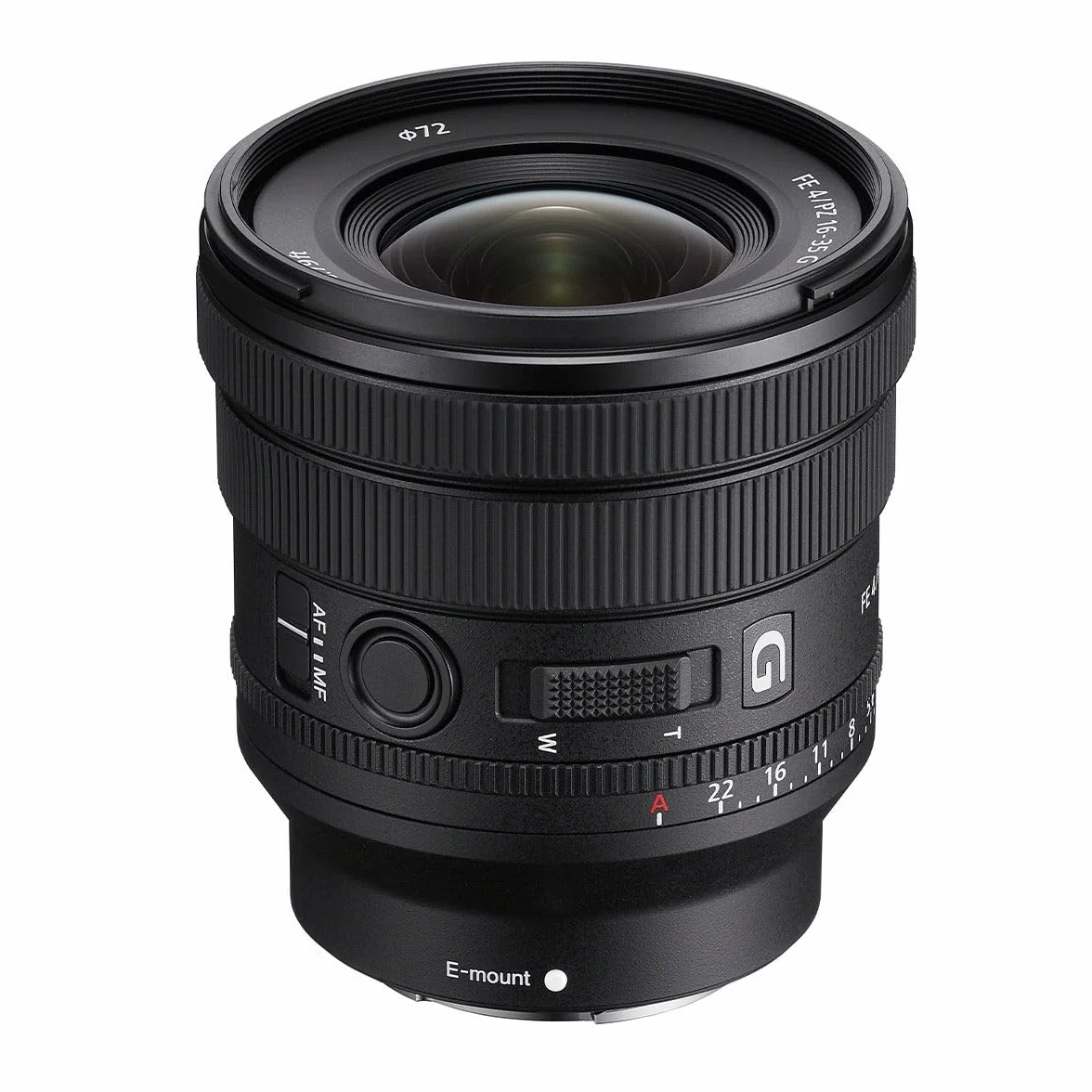 Sony SELP1635G Objectif Zoom motorisé Grand Angle Plein Format FE PZ 16-35 mm F4 G