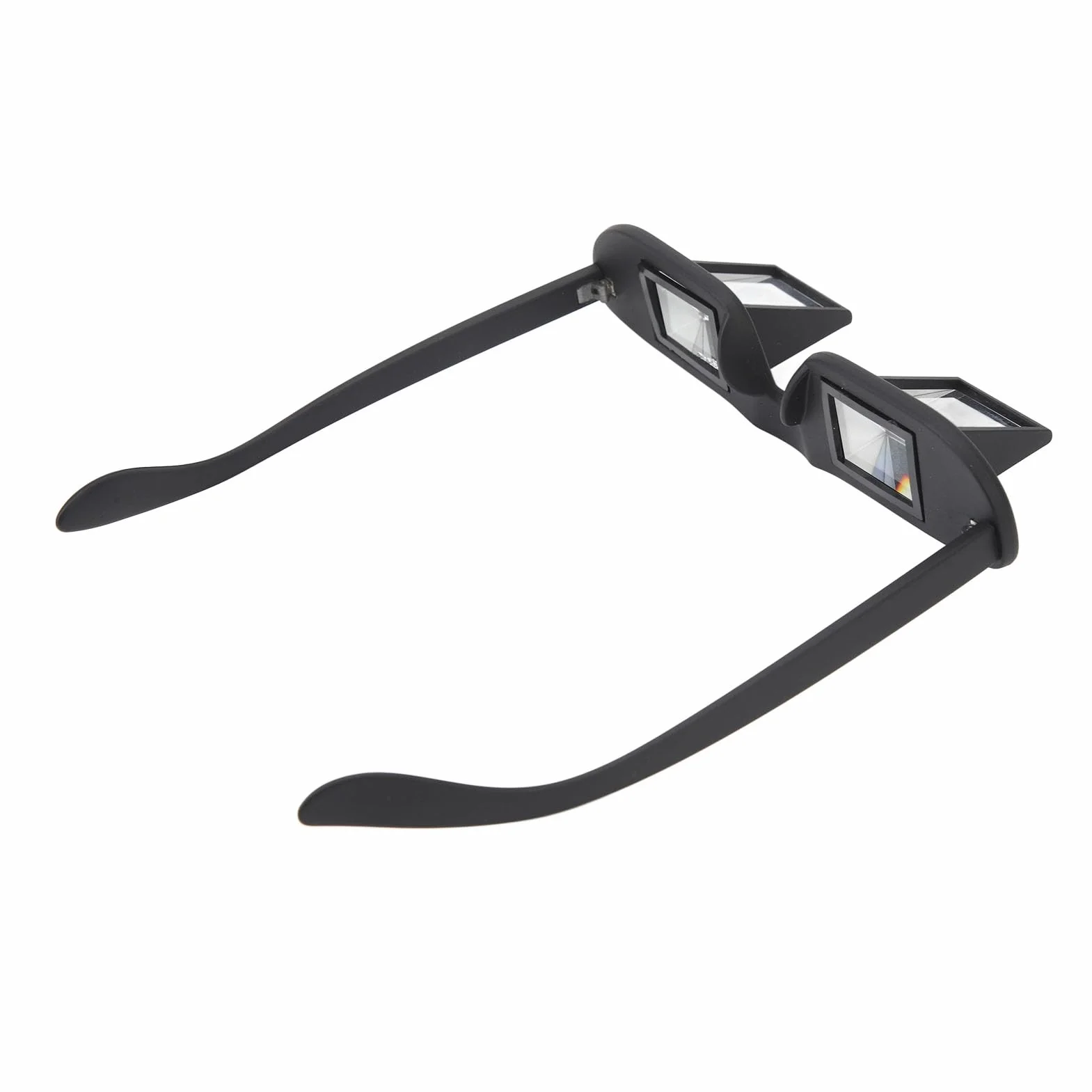 Lunettes Paresseuses, Lunettes à Prisme, Lunettes Horizontales, Lunettes de Lecture Allongées, Lunettes à 90 Degrés pour Lire/regarder la Télévision au Lit