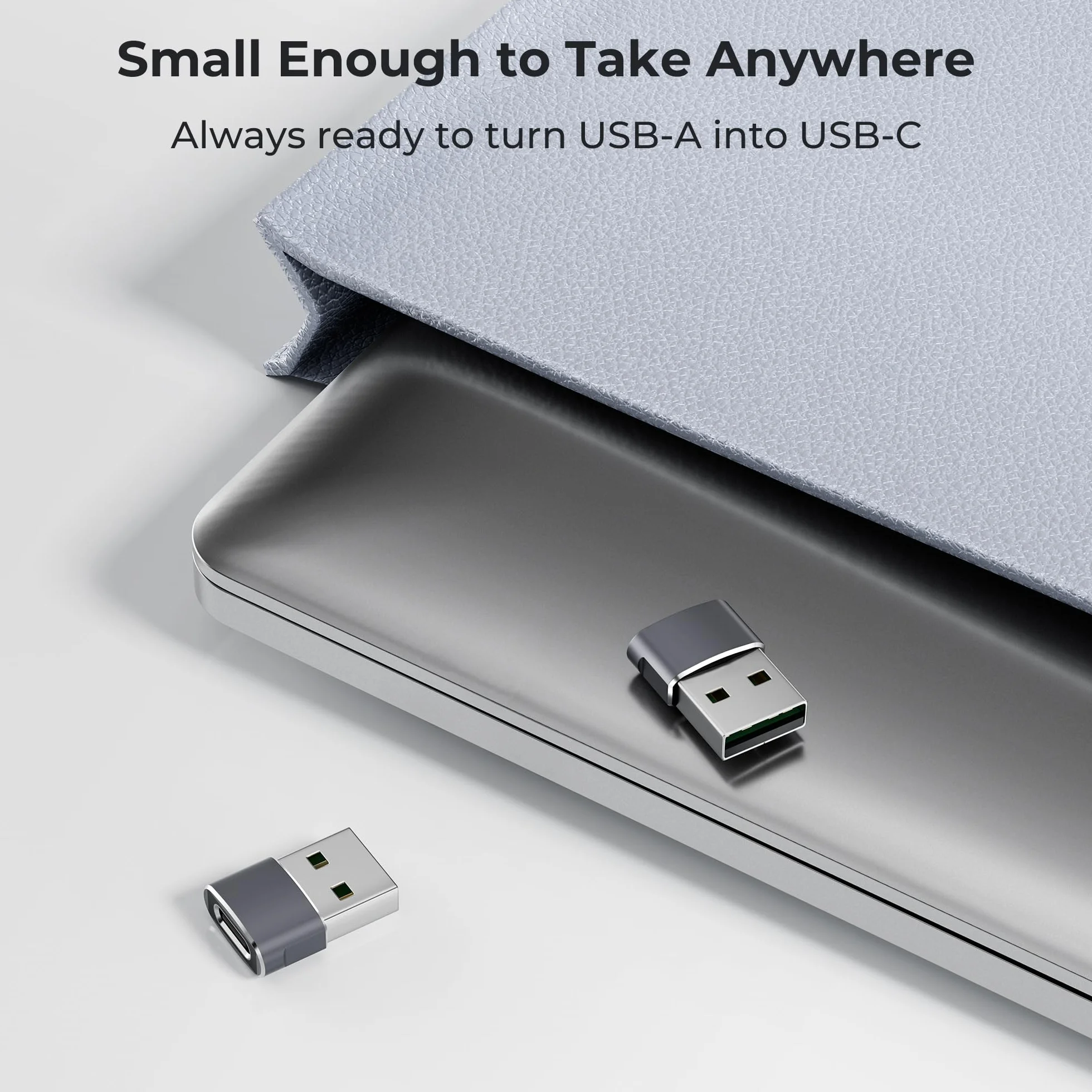 Basesailor Adaptateur USB vers USB C 3 Pack Type C Femelle USB A Mâle Convertisseur Chargeur pour iPhone 17 Pro Max Apple 16 15 14 13 iWatch 8 9 S11 SE AirPods Pro 3 2 iPad 10 Air 4 5 Mini 6 7