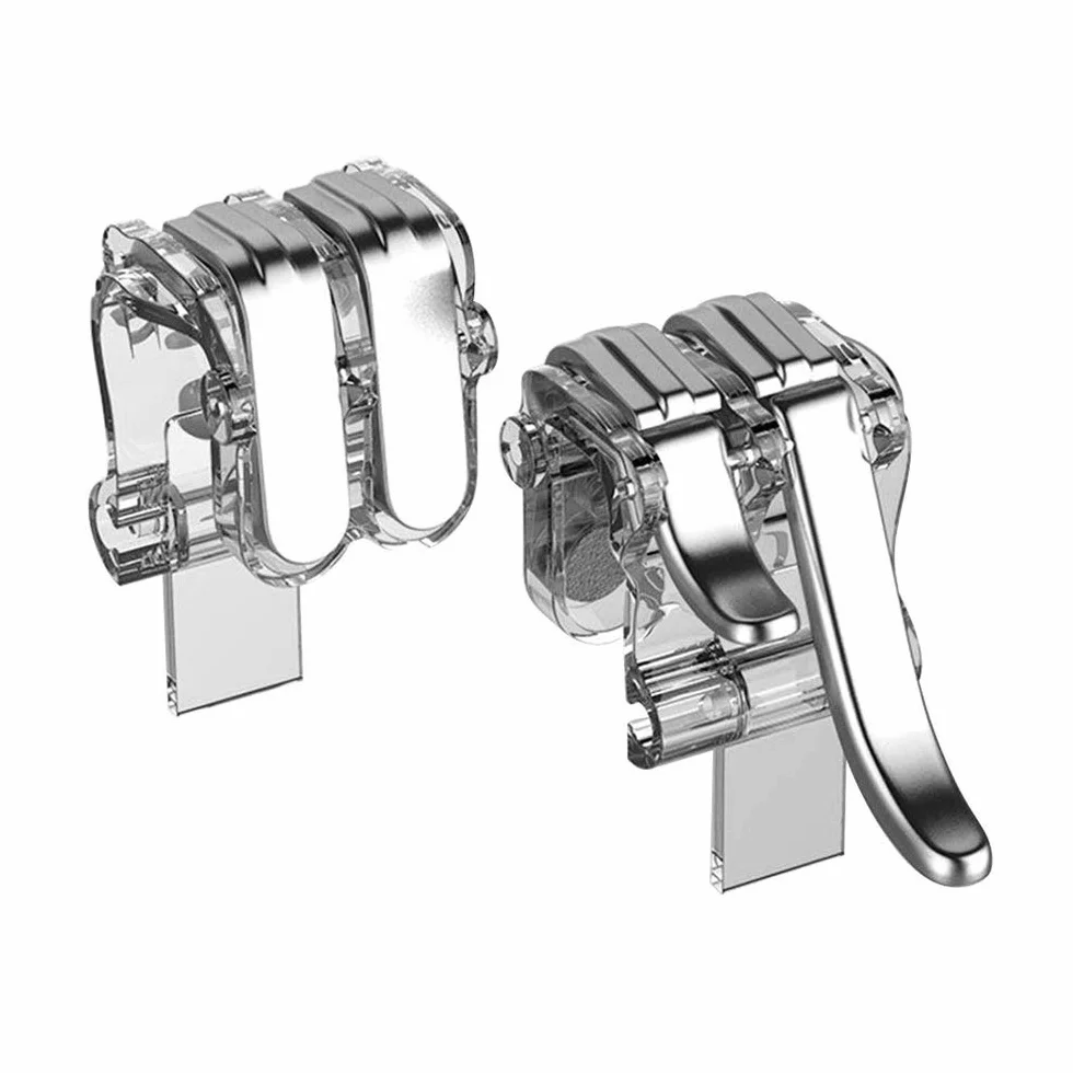 N-K 1 paire de manettes de jeu mobiles pour tablette PC Game Shooter Manette de jeu Trigger Compatible iPhone/Android