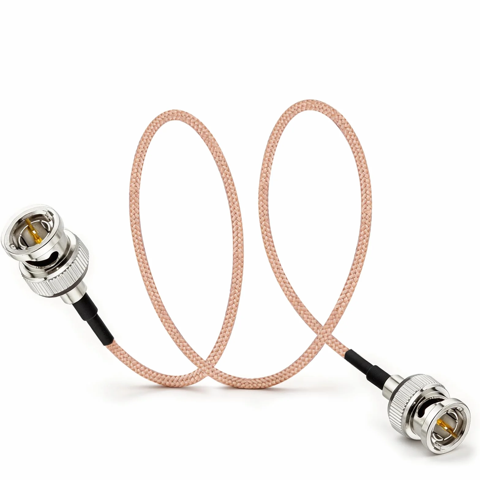 Bingfu Câble Rallonge BNC Vidéo SDI BNC Mâle vers Mâle 75 Ohm Cordon Câble Coaxial RG179 Fin 60 cm pour Moniteur Caméra SDI 4K 1080P 6G3G HD Enregistreur Caméras et équipements Vidéo