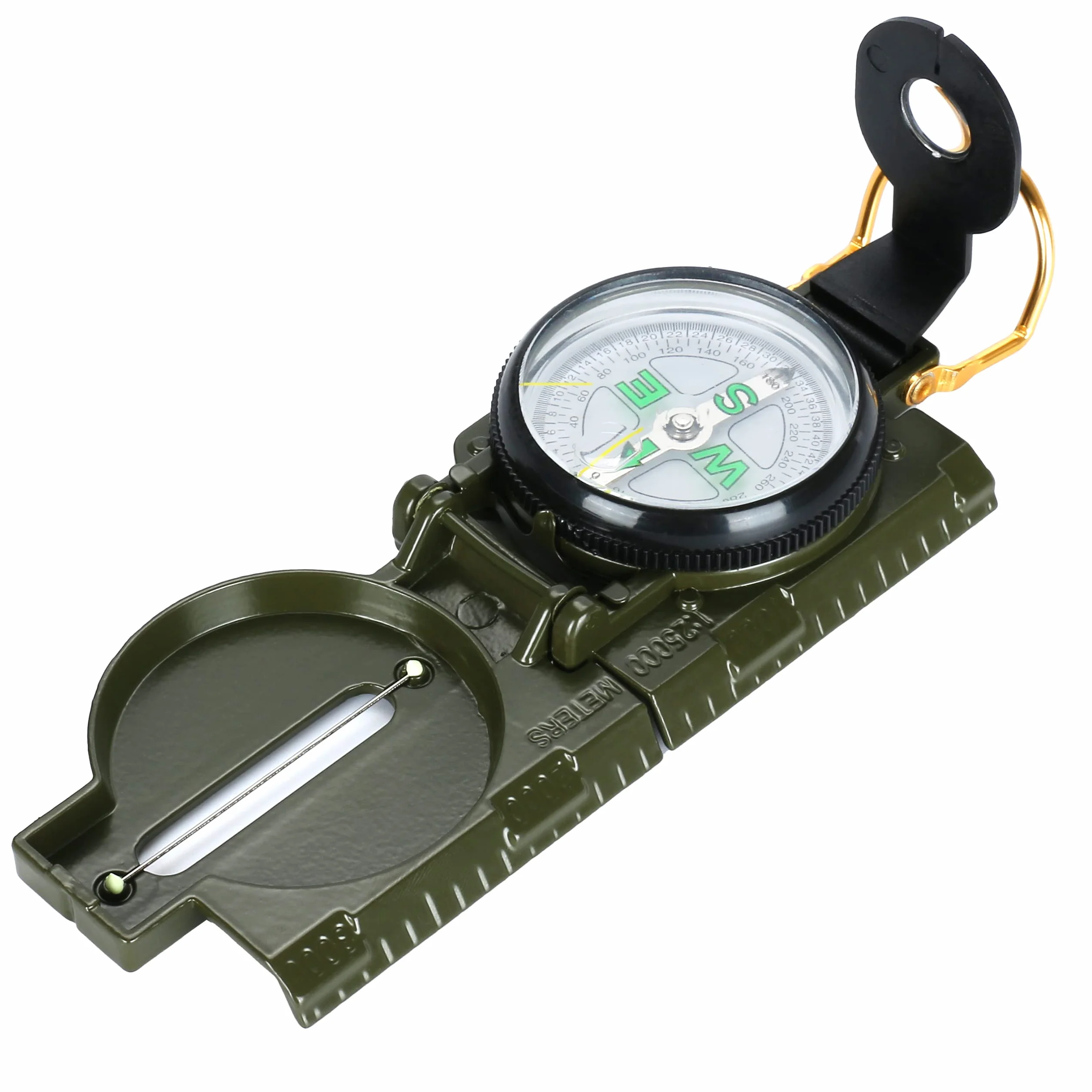Boussole Militaire Professionnelle pour Navigation, Camping, Randonnée