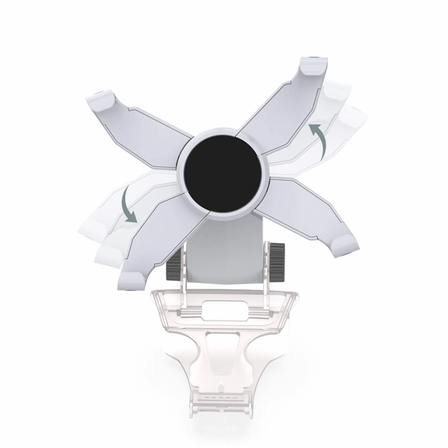 Queen.Y Support de Téléphone pour Manette PS5 avec Pince Réglable