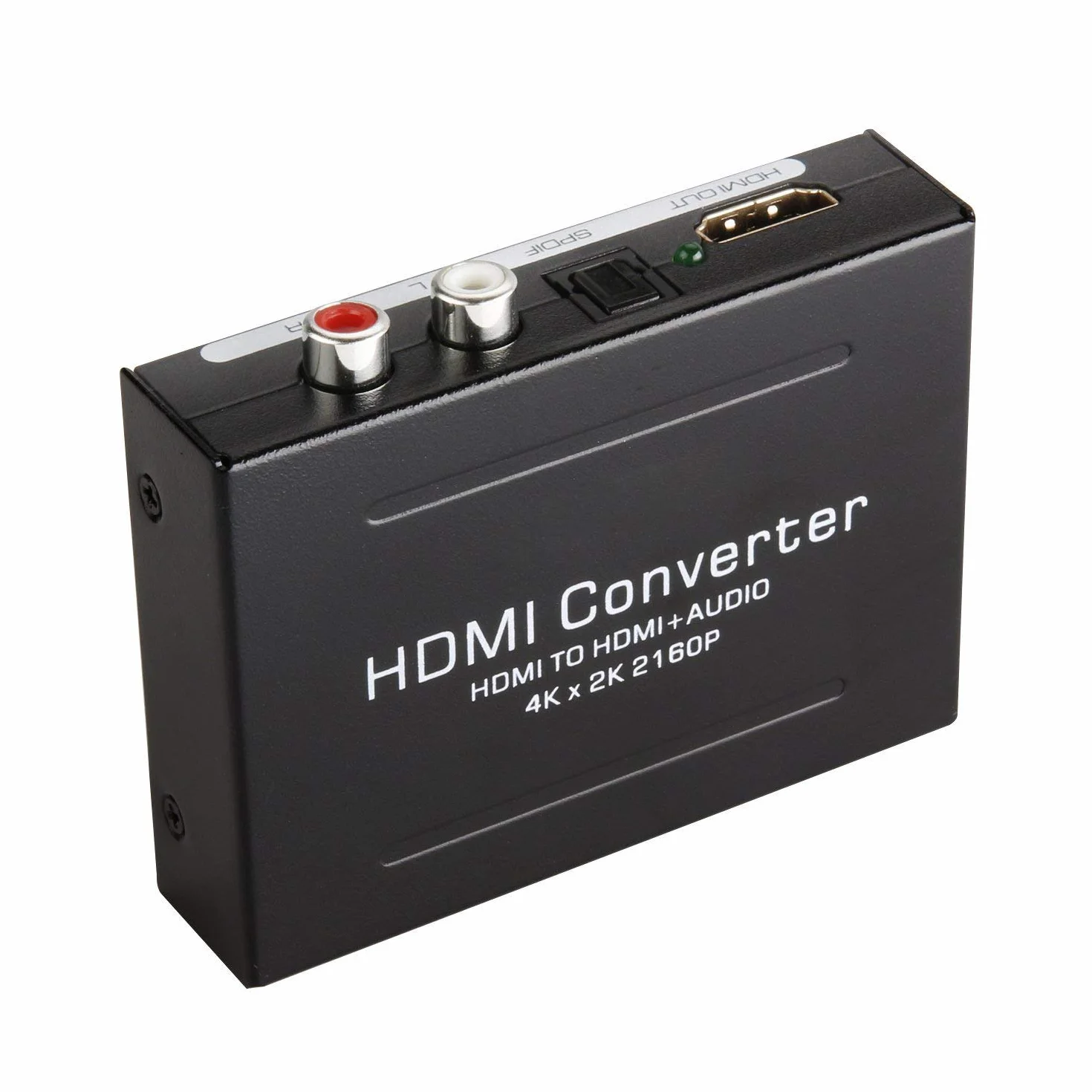 Ozvavzk Convertisseur HDMI Extractor Audio 4K x 2K SPDIF Optique L/R Stéréo 3D