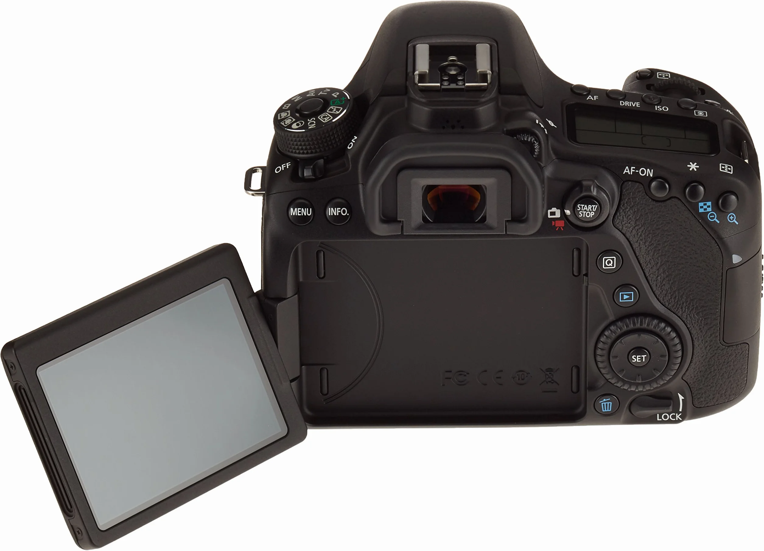 Canon EOS 80D Reflex Numérique Boitier Noir (Reconditionné)