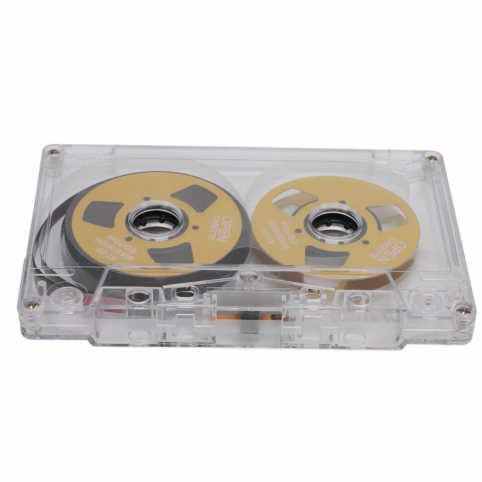 Cassette Audio Vierge Professionnelle 50 Minutes Bobine Compacte pour Enregistrement