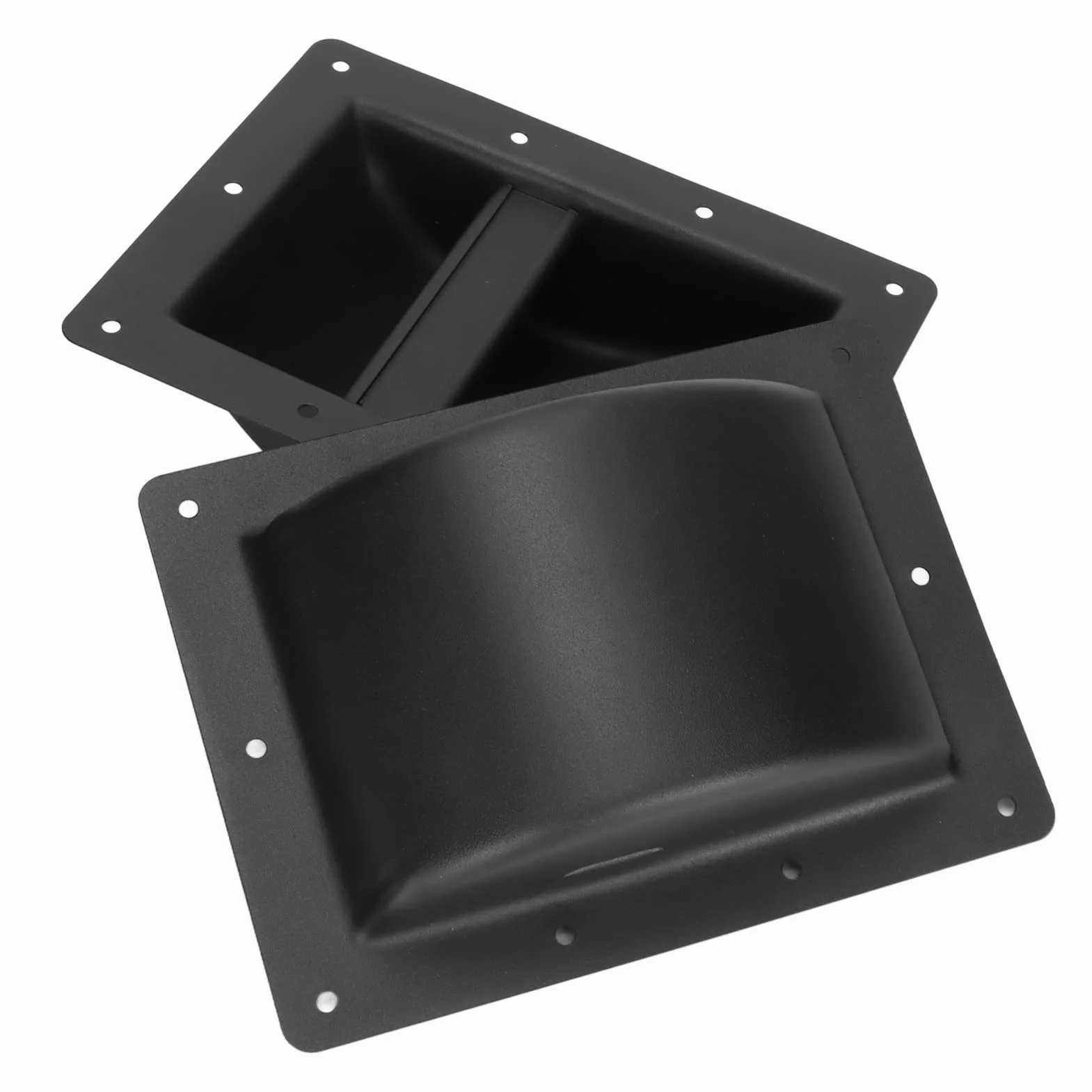2pcs Poignées de Haut-Parleur, Poignées de Barre D'enceinte Encastrées, Poignée de Transport D'armoire Audio de Remplacement en Acier Professionnel pour Audios de Scène