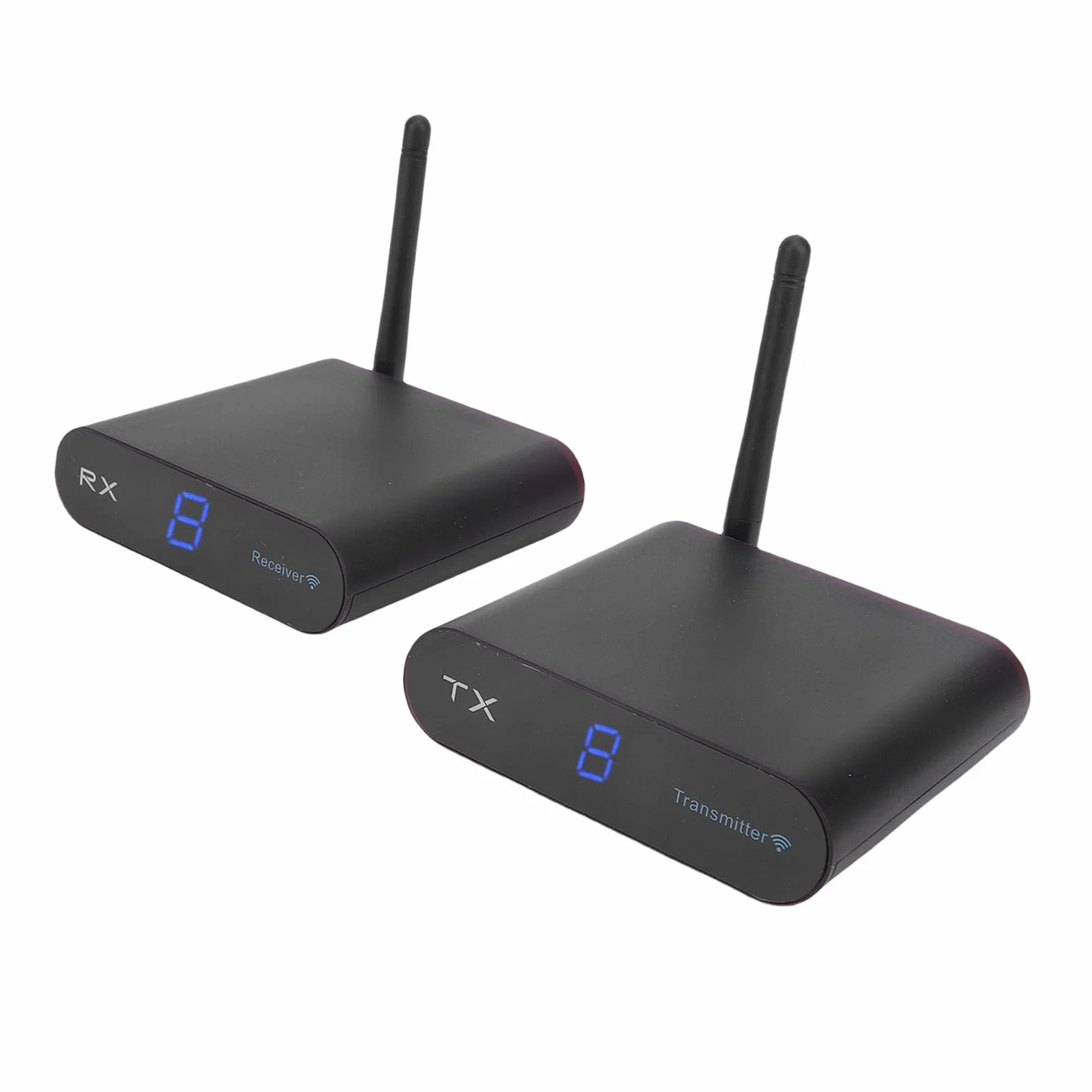 Annadue Émetteur AV sans Fil HDMI Longue Portée 200 M 2,4 GHz 8 Canaux