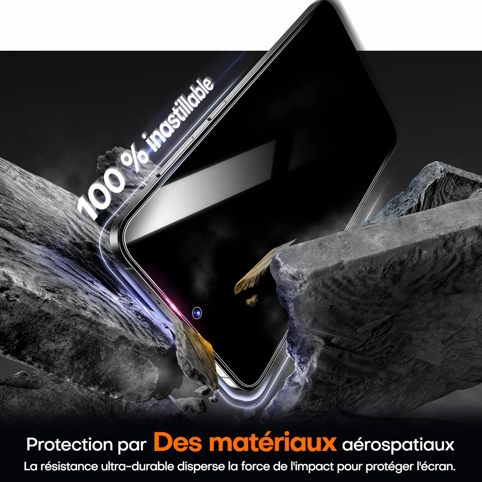 Lot de 2 Verre Trempé Anti Espion pour Samsung Galaxy S25