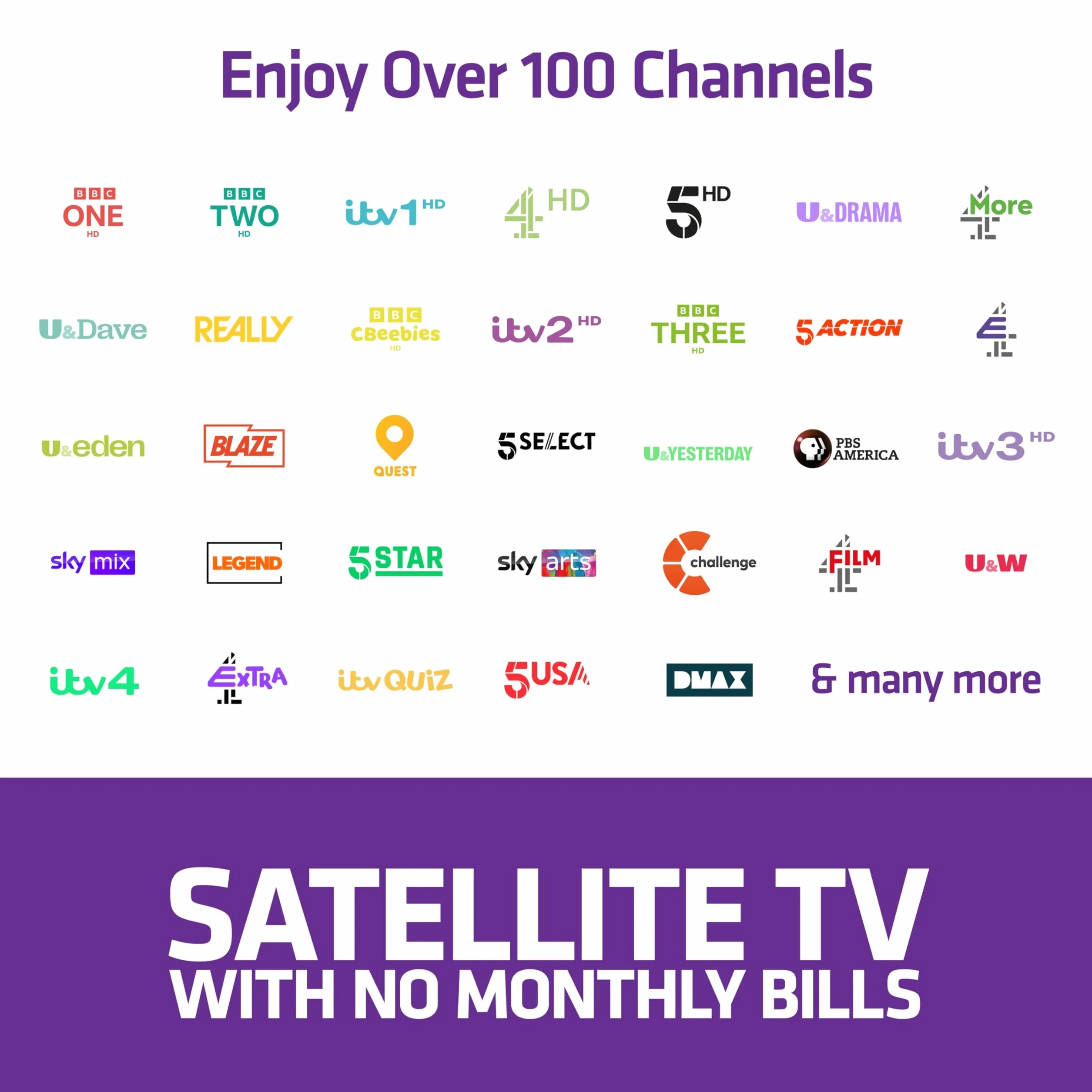 Manhattan Enregistreur TV Freesat 4K S4-R 500 Go