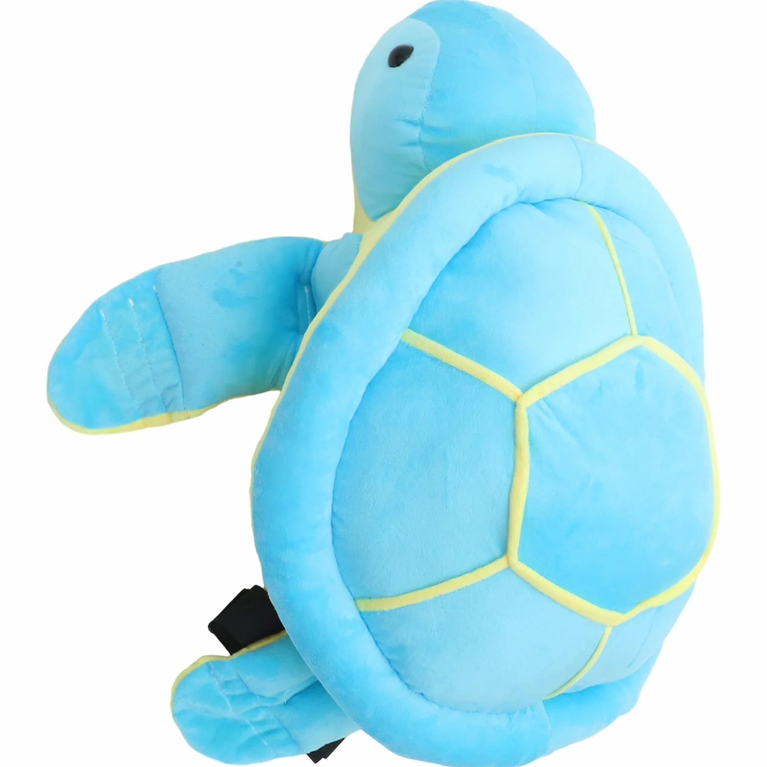 Coussin de Protection des Hanches en Peluche Motif Tortue Bleu, Adulte 100-200 Kg, Ski et Roller